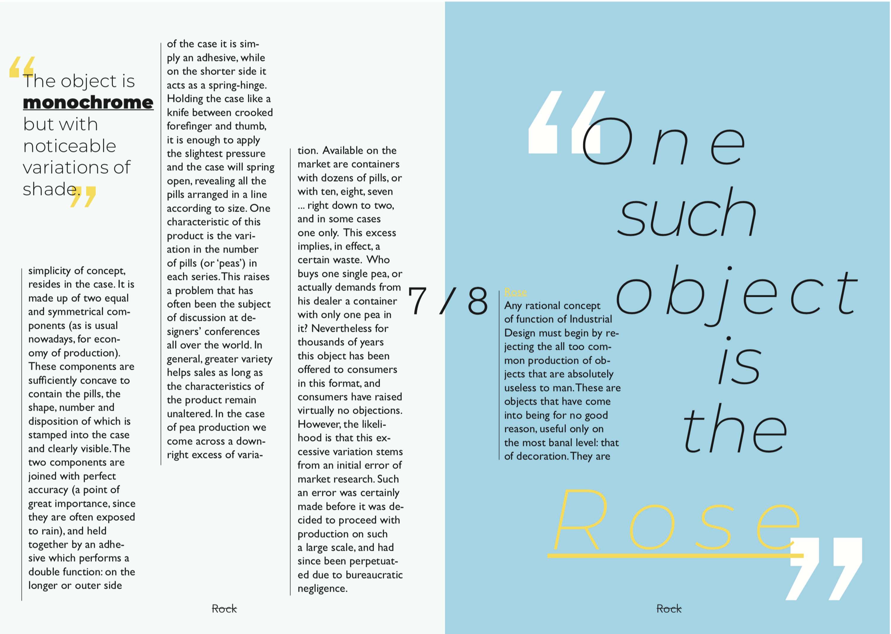Editorial Design by Martina Formilli Fendi