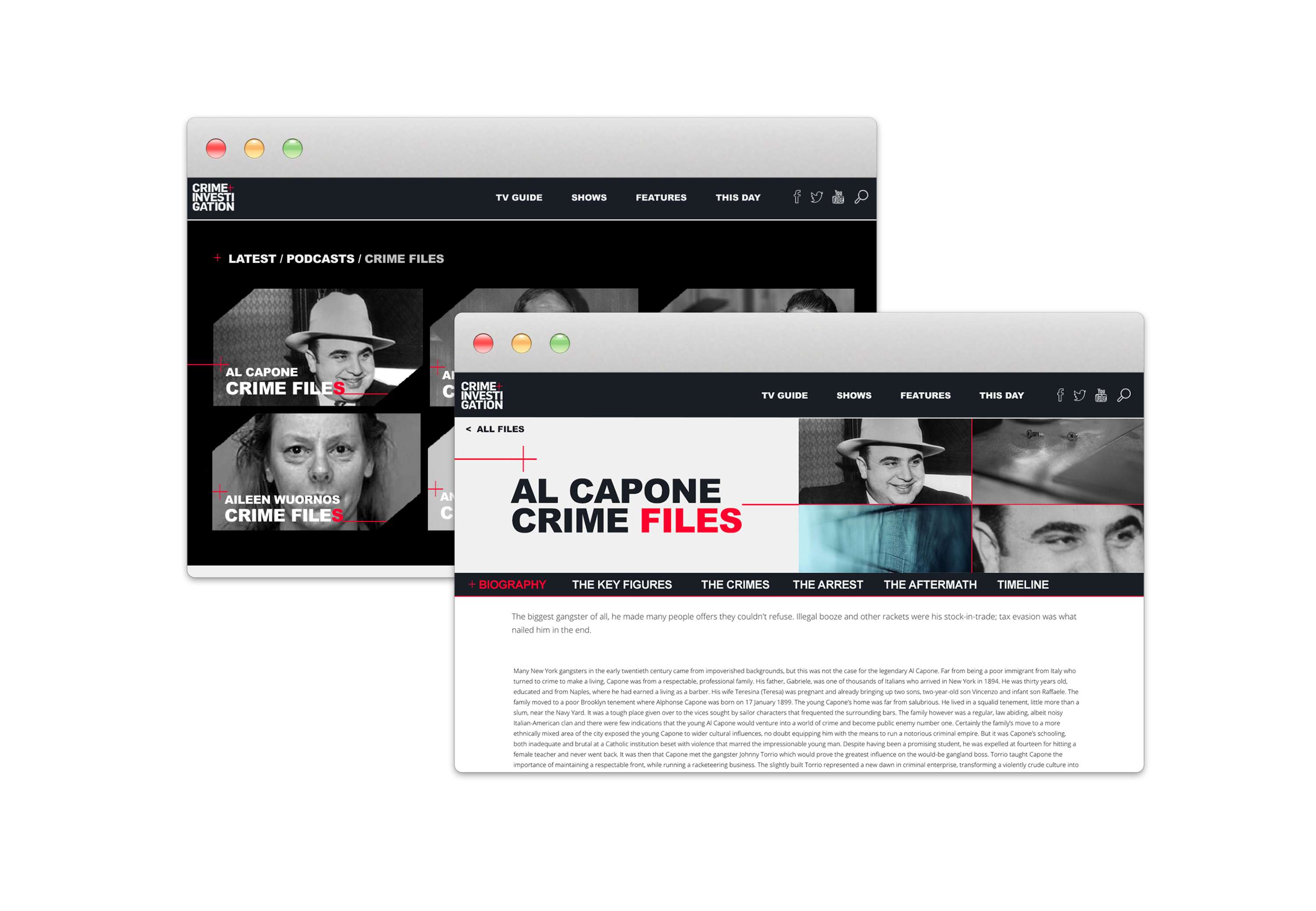 CRIME + INVESTIGATION by Neight Vasileiou