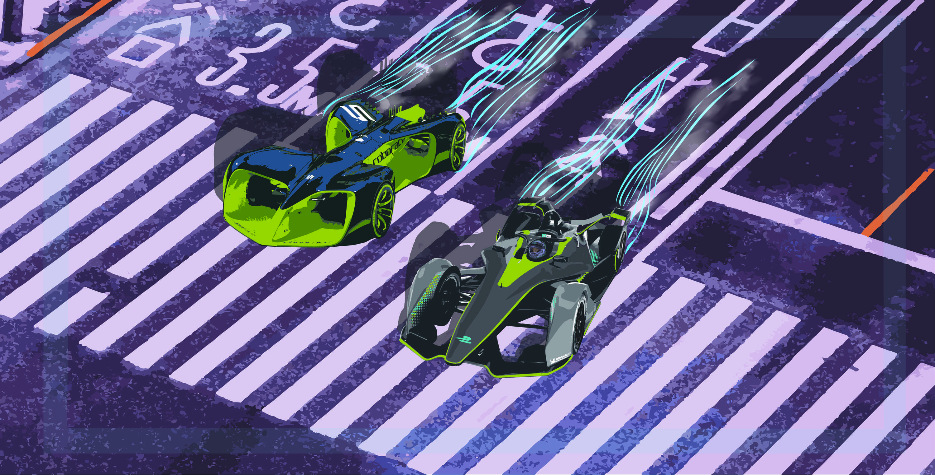 Formula E - Man vs Machine by Raafaye Ali