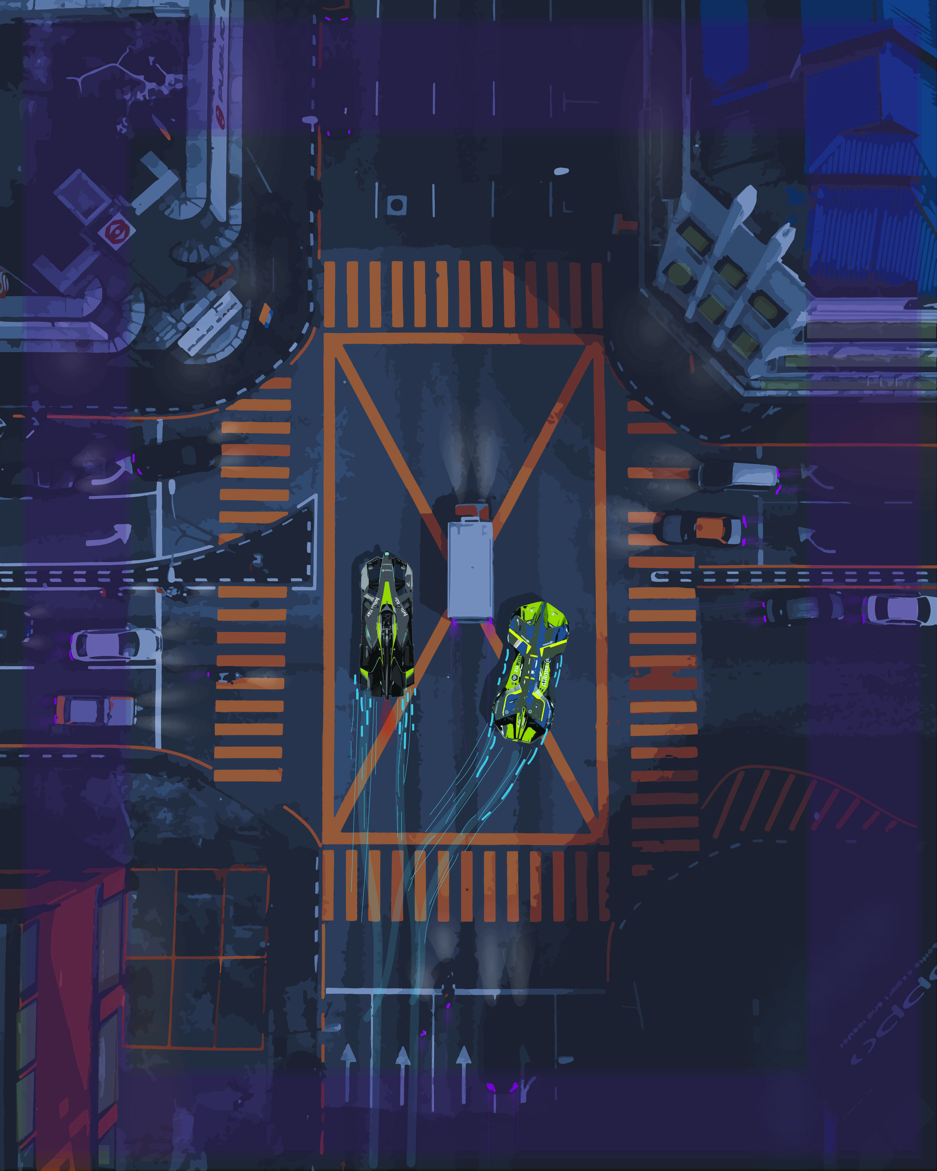 Formula E - Man vs Machine by Raafaye Ali