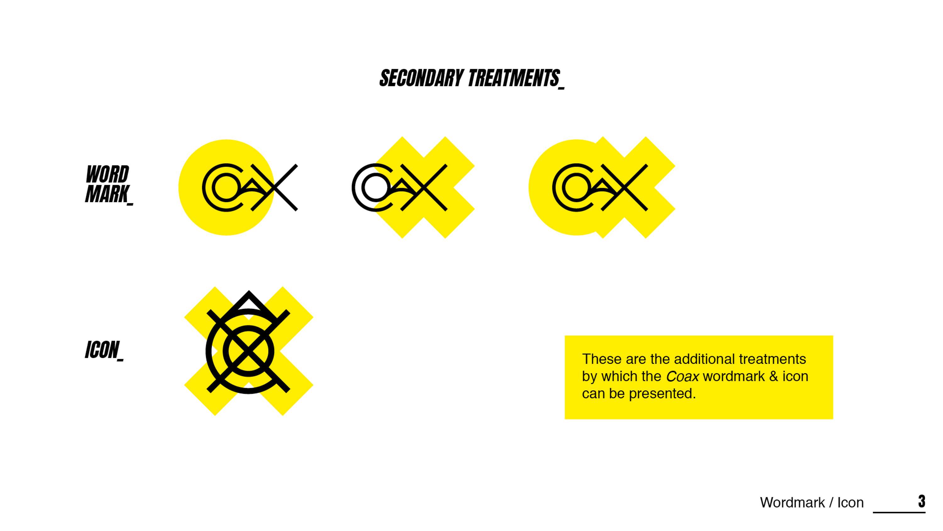COAX by Tom McCluskey