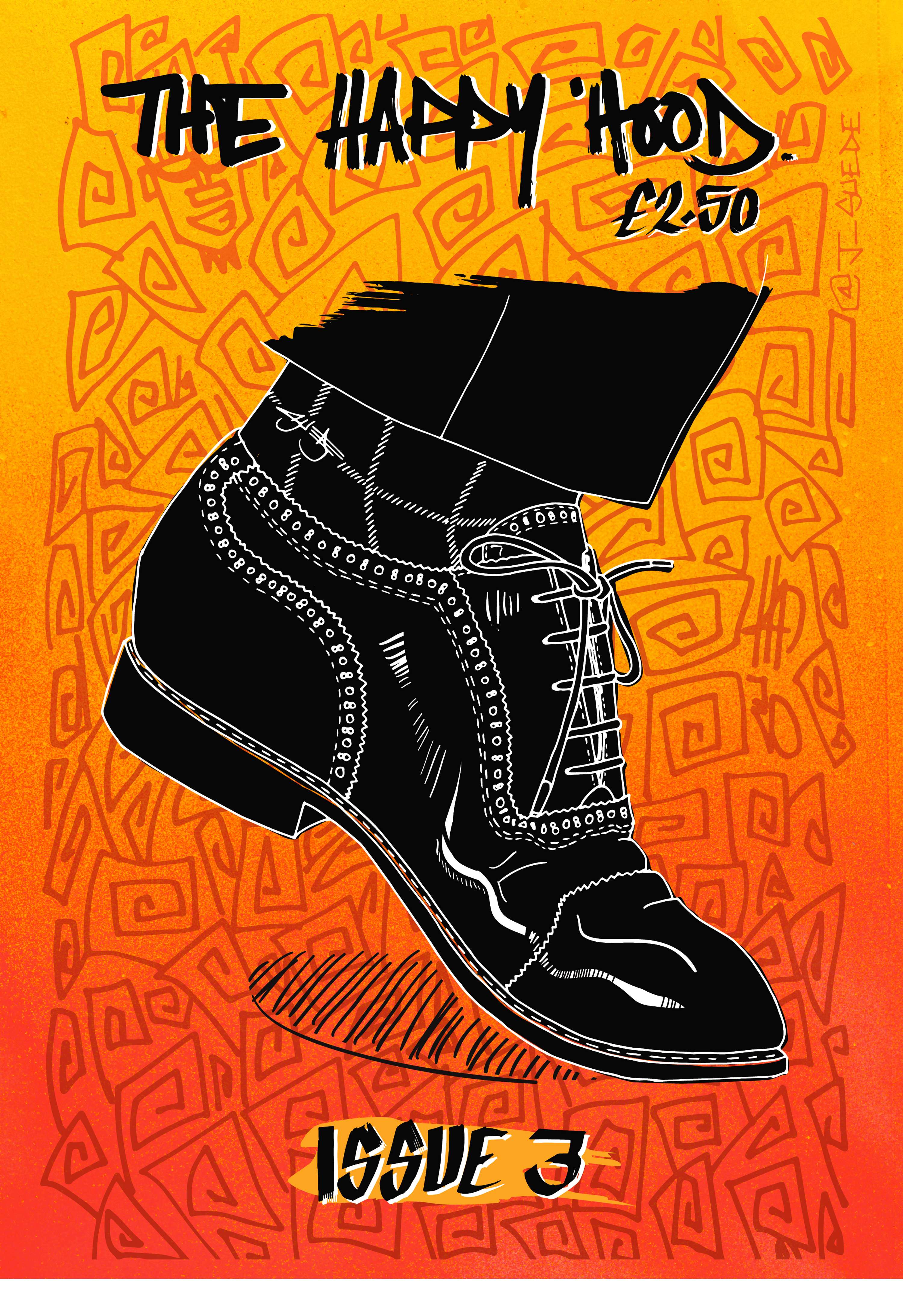 The Happy Hood Issue 3 Cover. by Jordan Henry