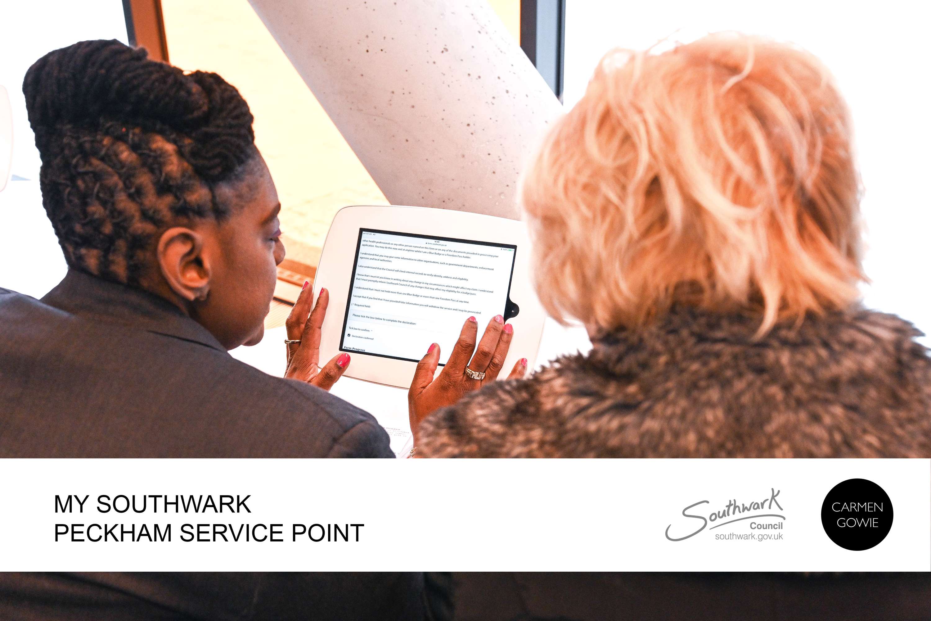MySouthwark Peckham Service Point by Carmen Gowie