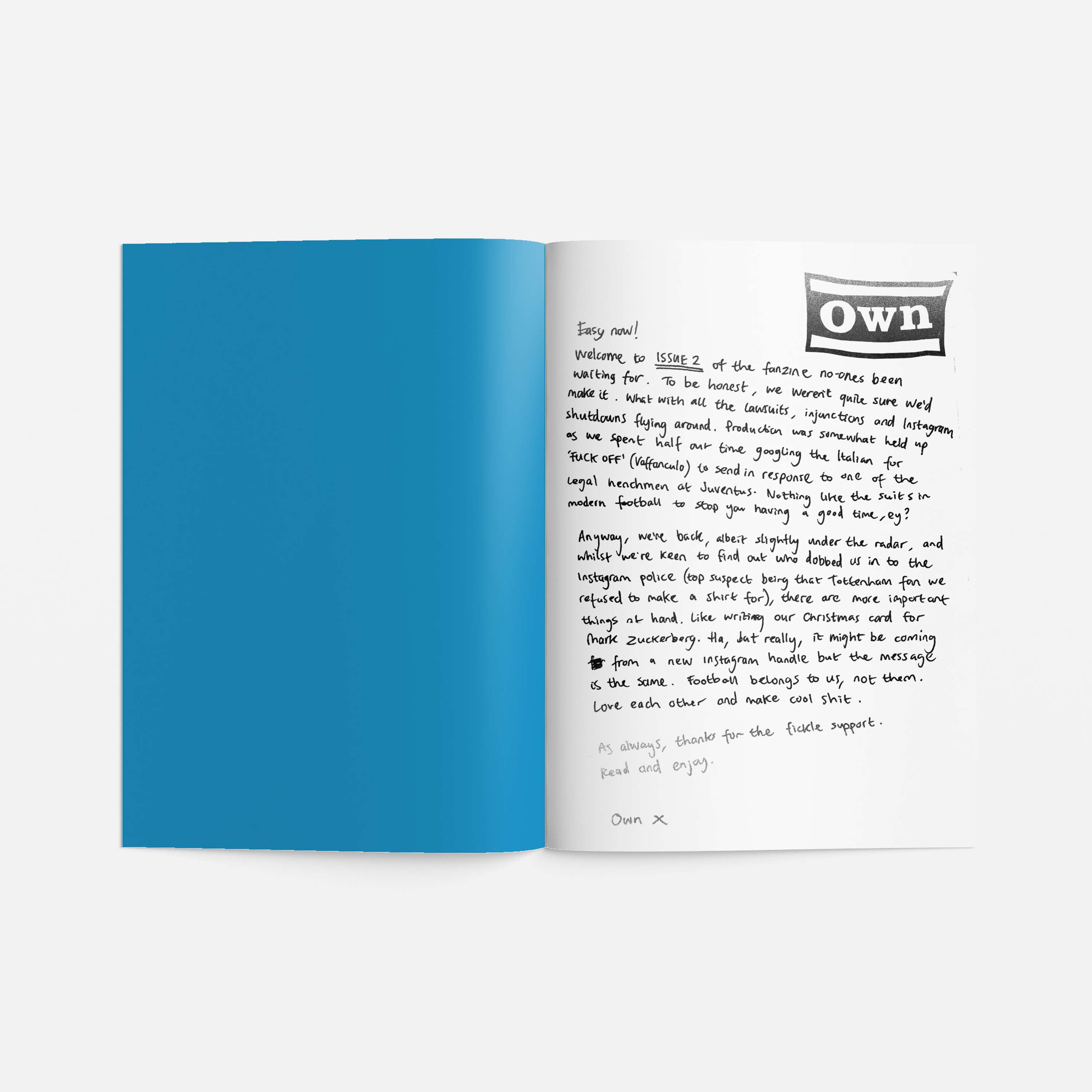 Own Fanzine: Issue 2 by Conall McAteer
