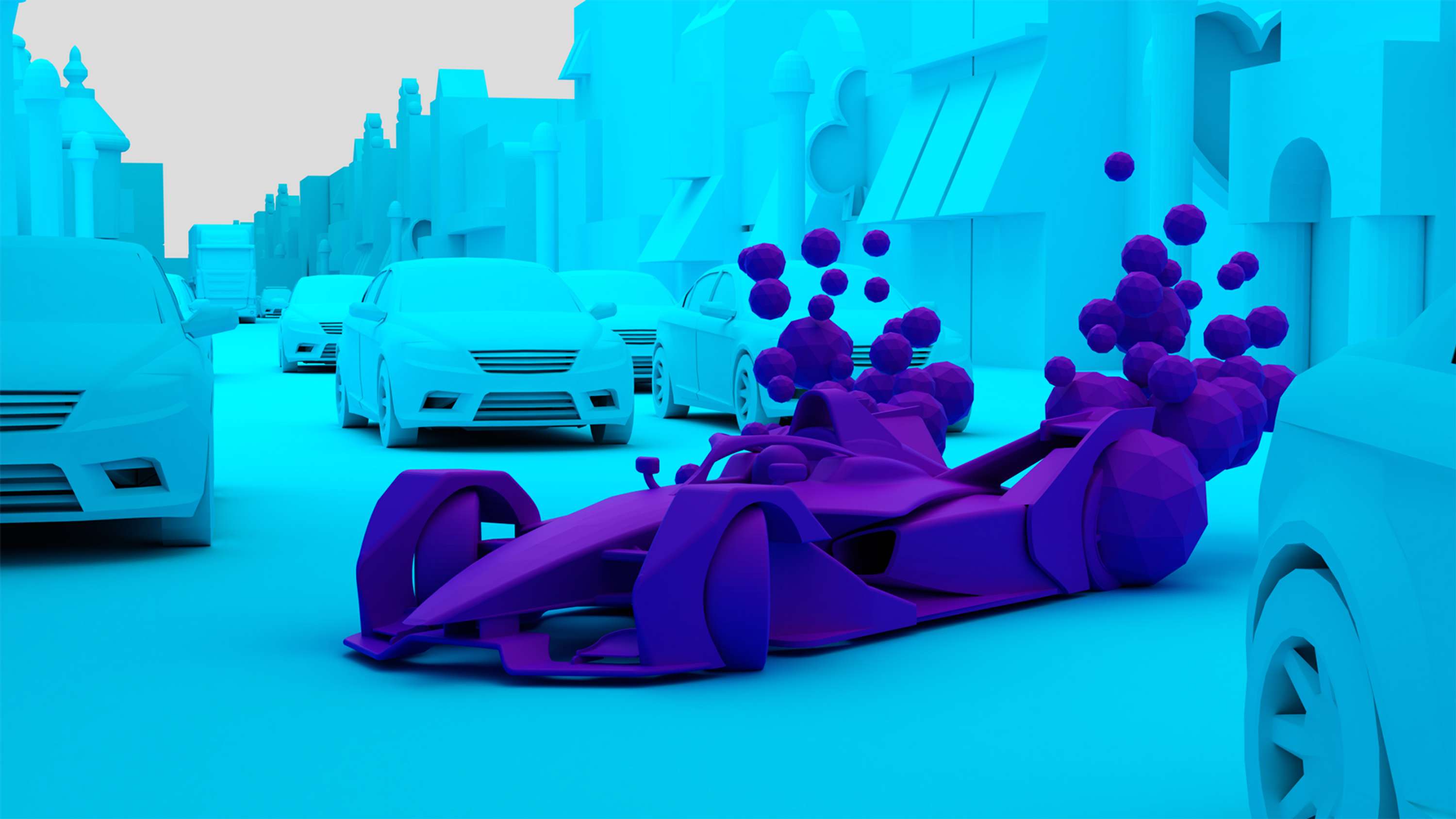 Formula E x IRIS x D&AD Shift by Robi Farkas