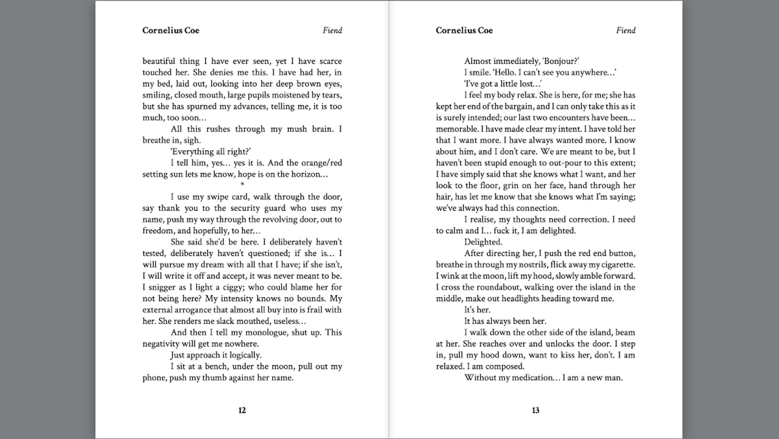 Designing and formatting a series of books for Cornelius Coe by Maks Graur