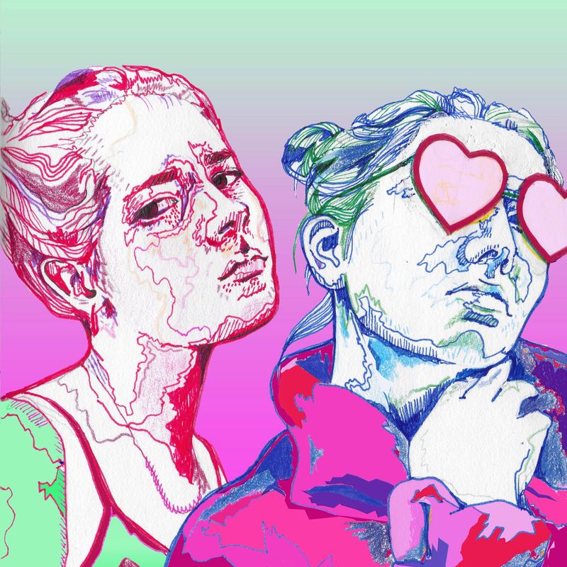Nylon Japan Illustration by Mana-Rose Merikhy