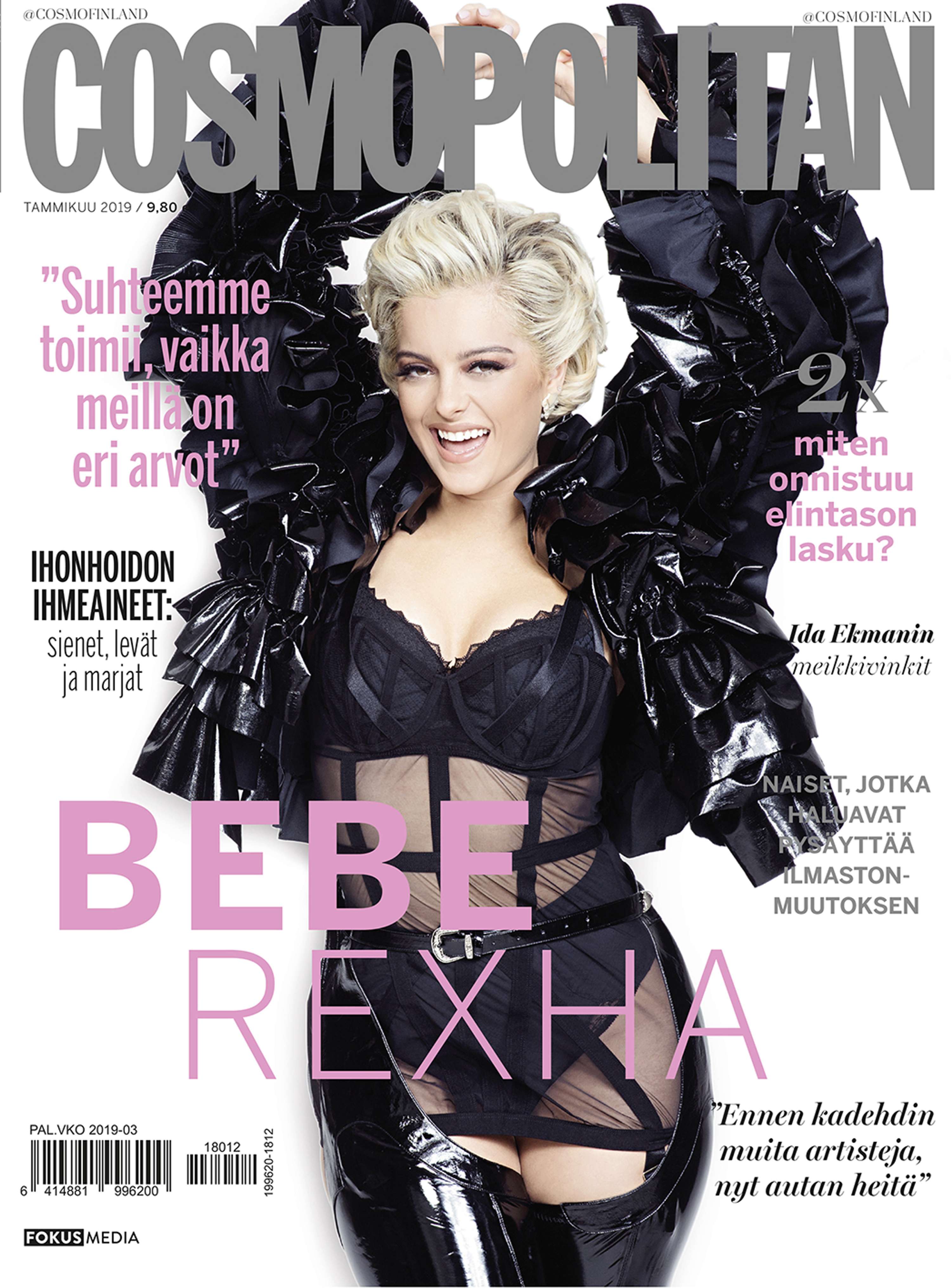 Bebe Rexha as seen in Cosmopolitan