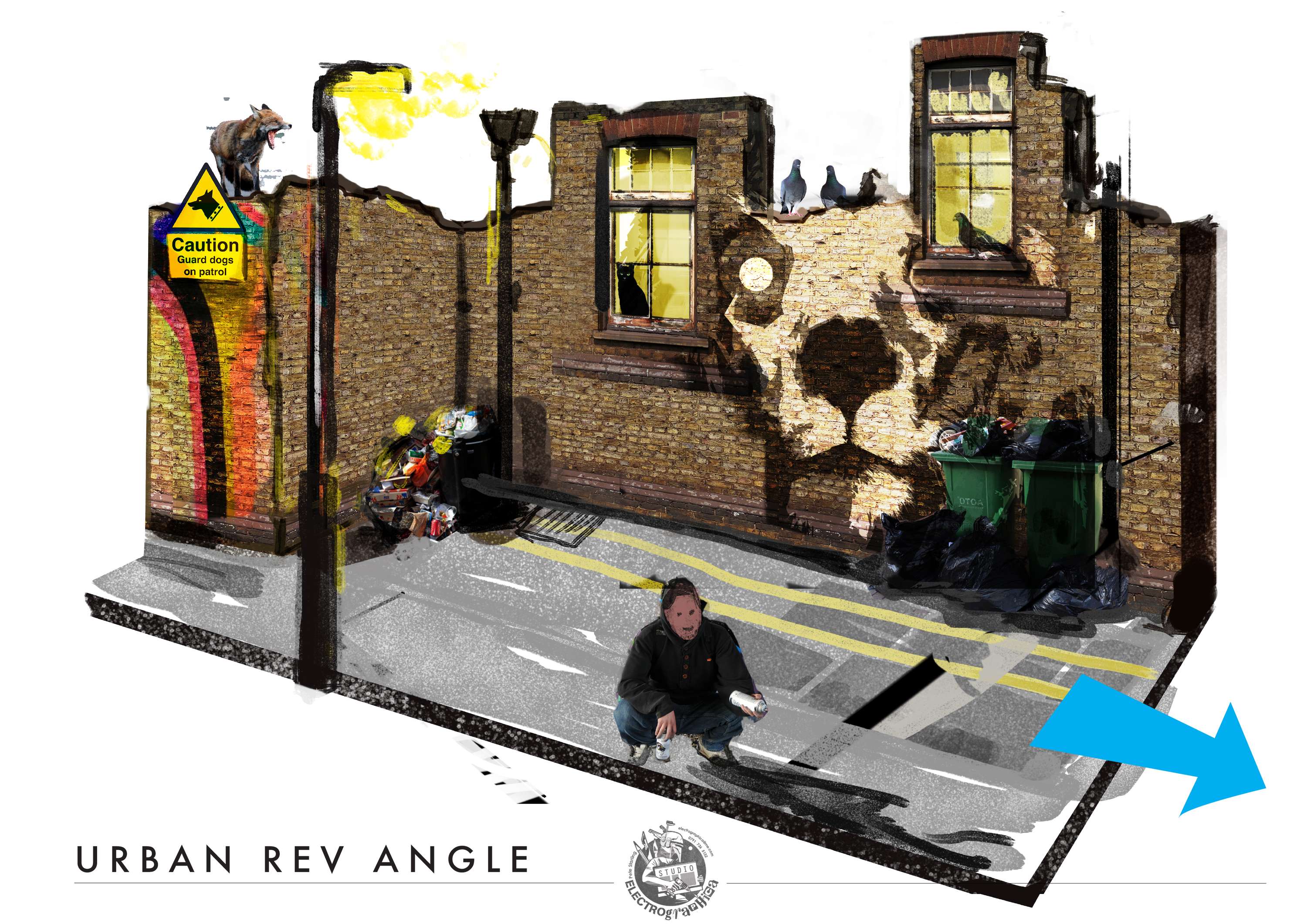 London Exhibition by Pete Starling
