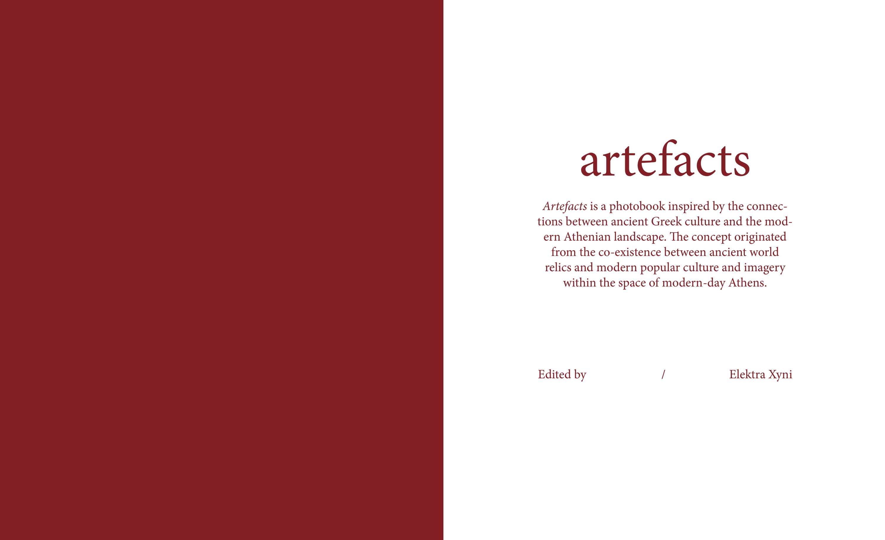 Artefacts by Elektra Xyni