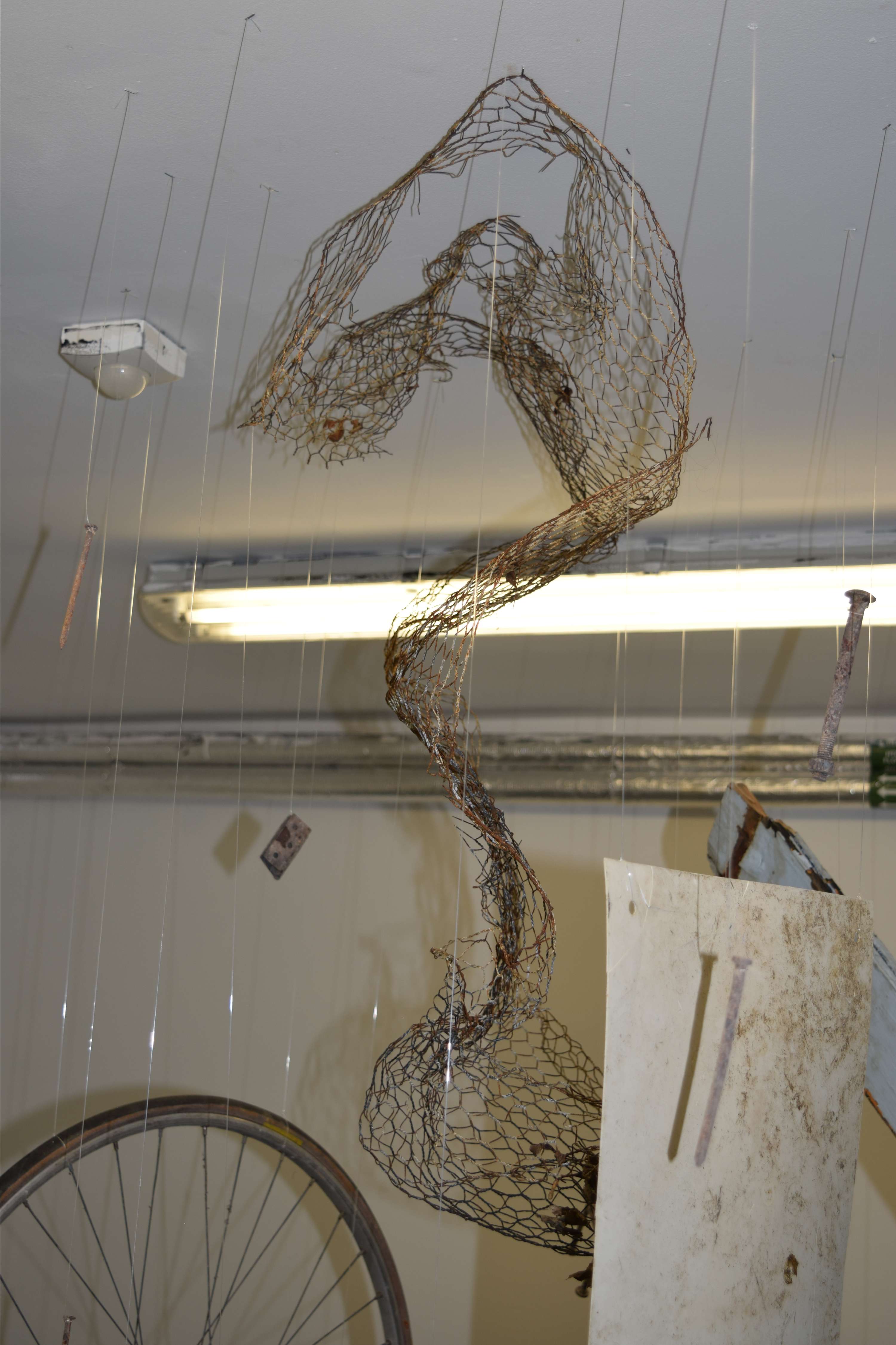 Stuck in Time - Installation by Ellie Summers
