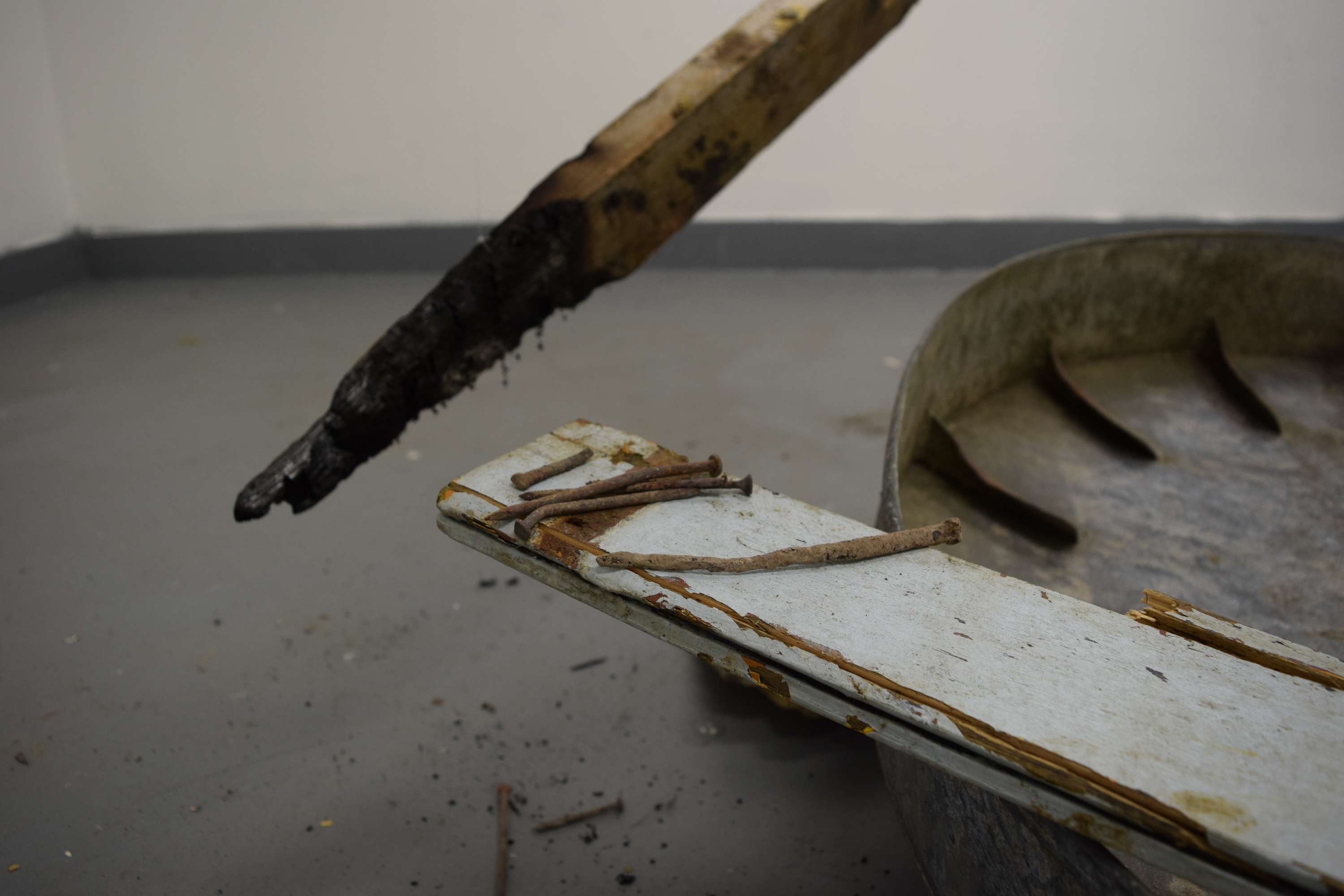 Stuck in Time - Installation by Ellie Summers