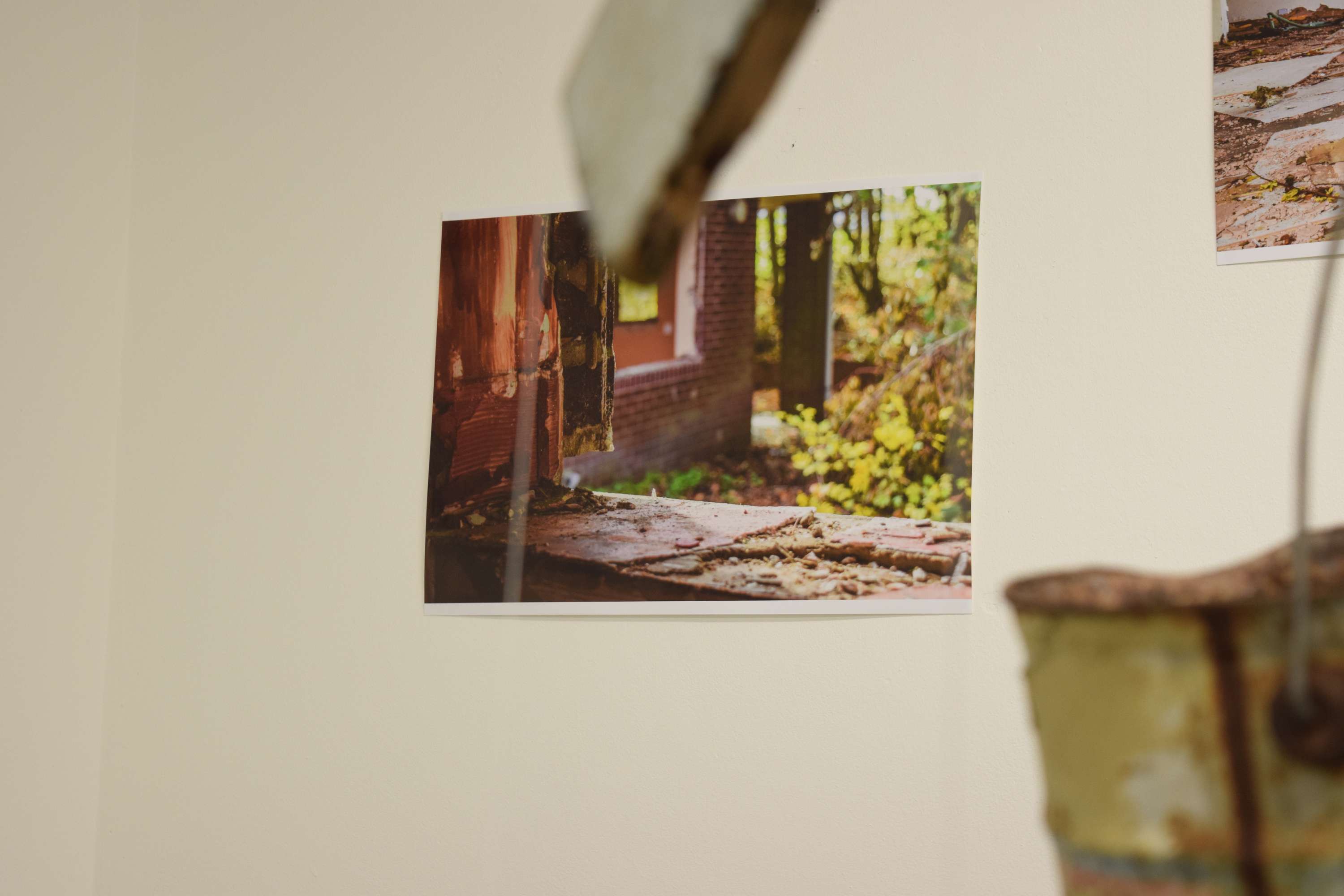 Stuck in Time - Installation by Ellie Summers