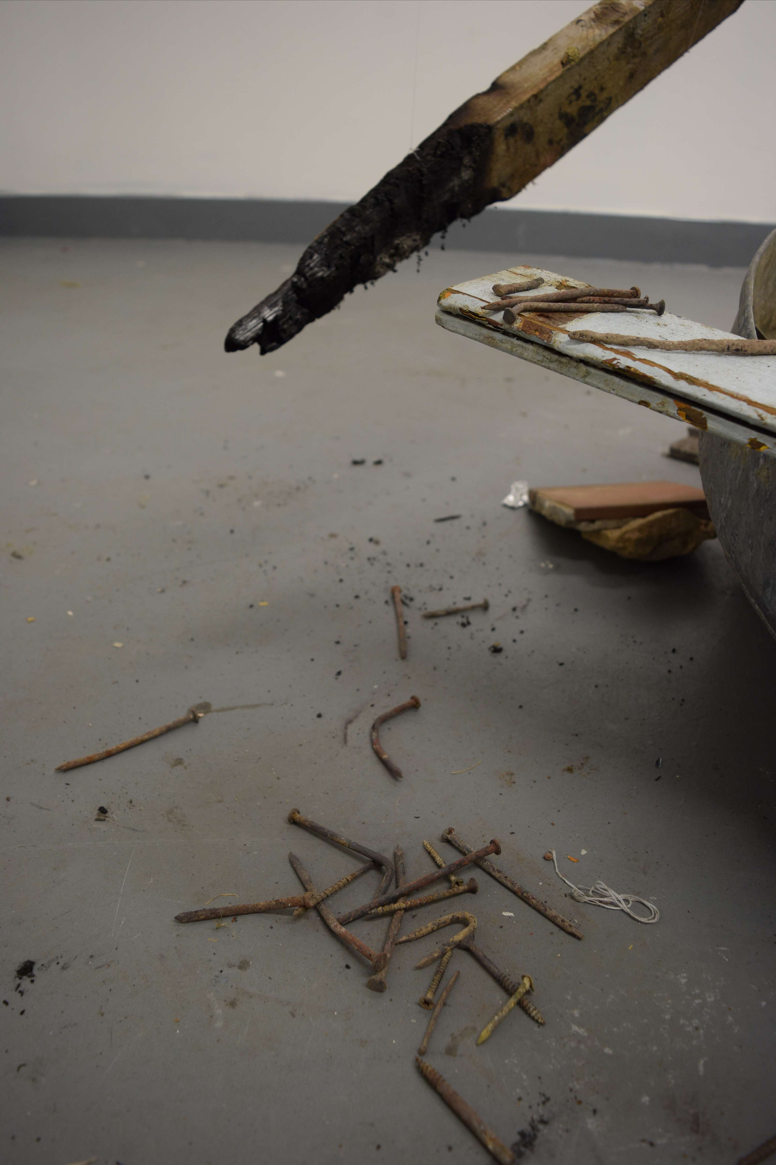 Stuck in Time - Installation by Ellie Summers