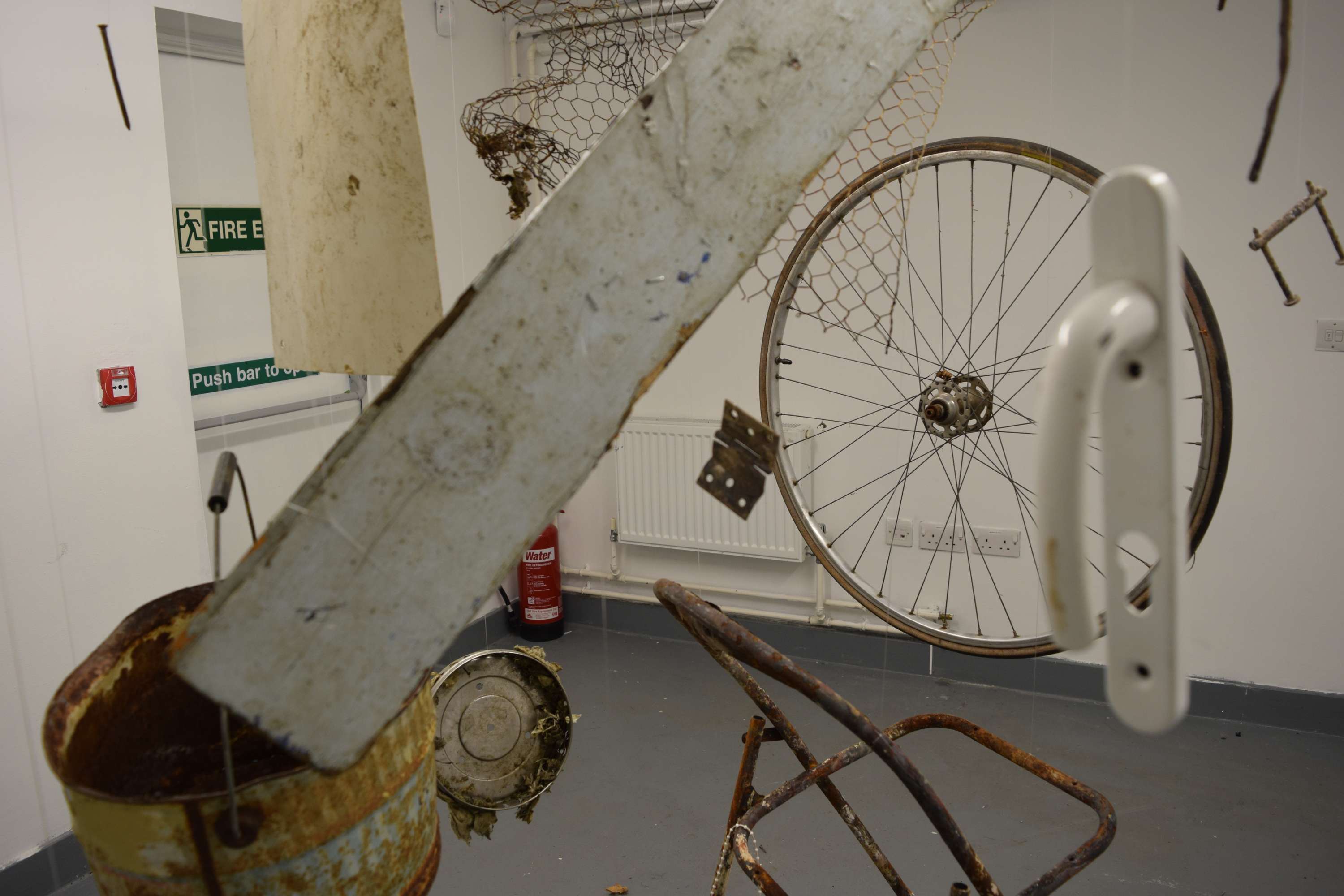 Stuck in Time - Installation by Ellie Summers