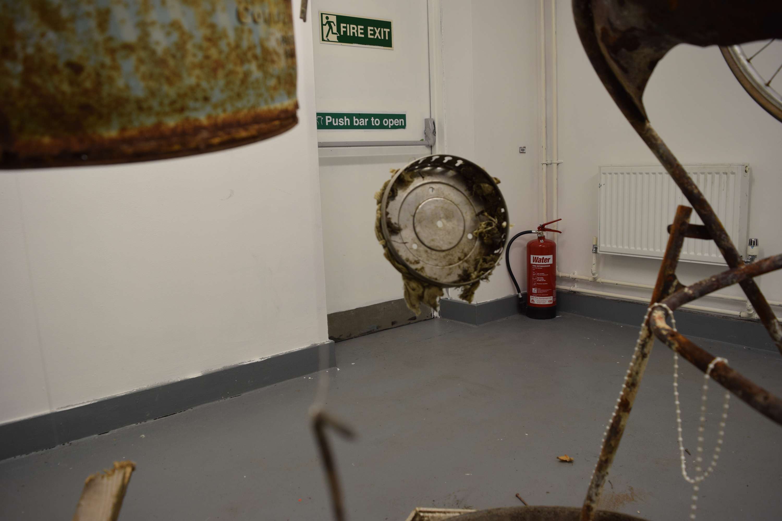 Stuck in Time - Installation by Ellie Summers