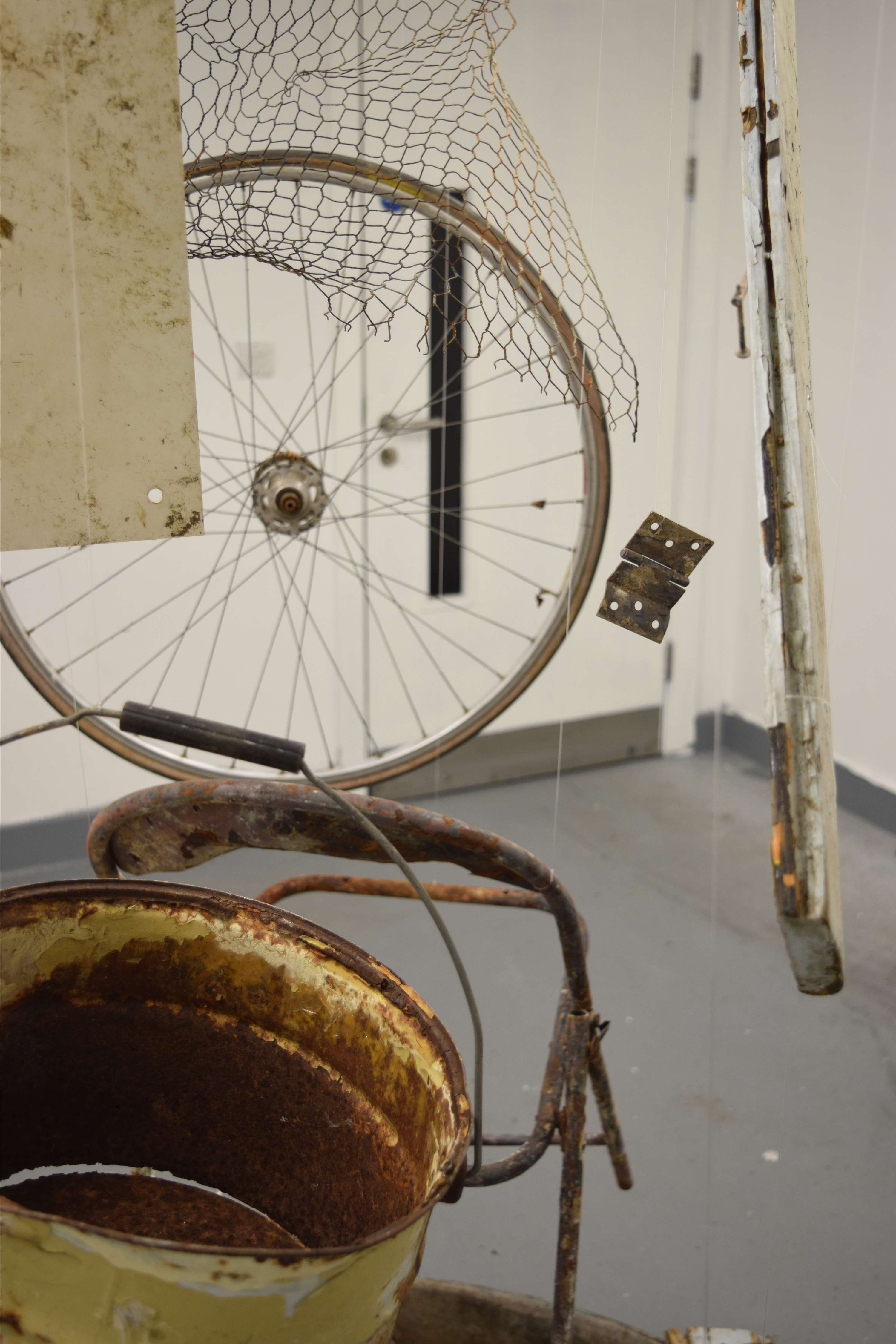 Stuck in Time - Installation by Ellie Summers