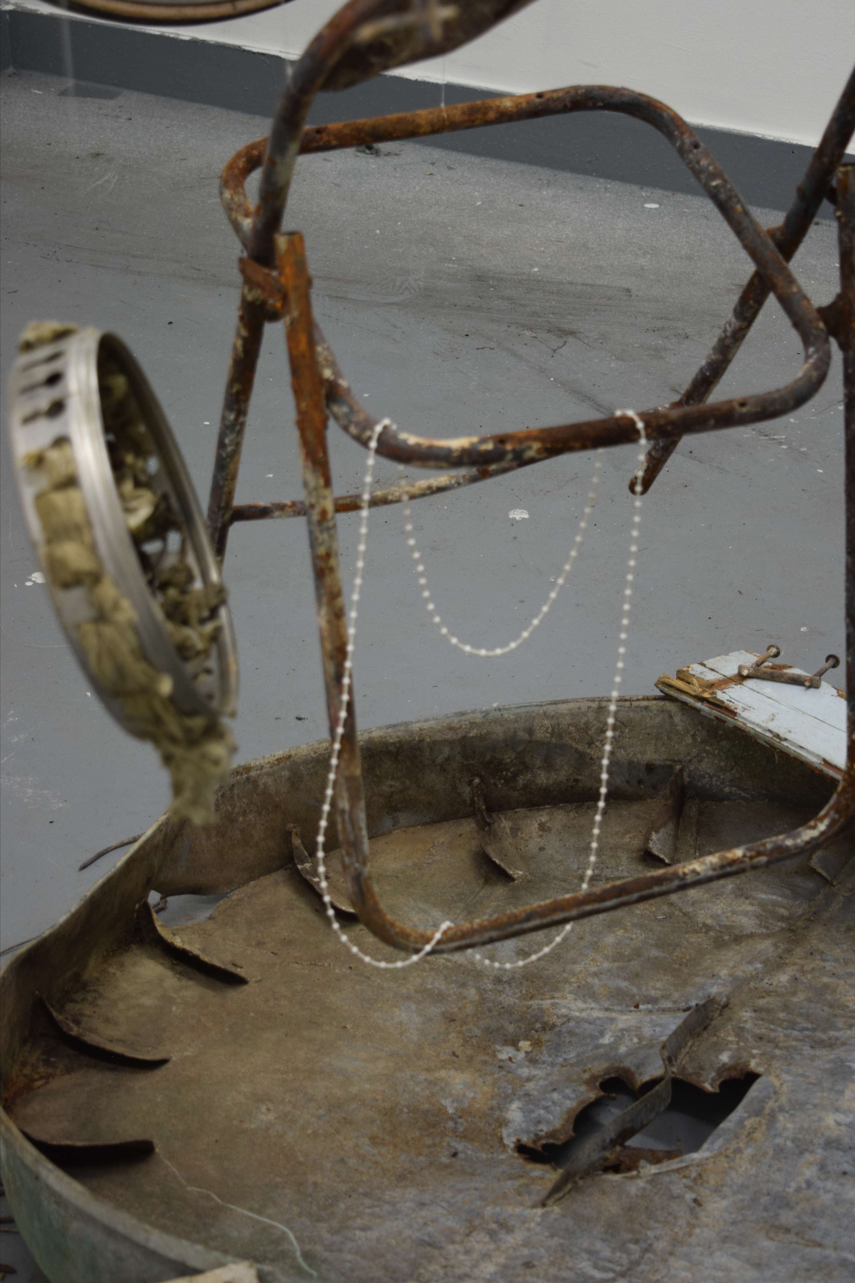 Stuck in Time - Installation by Ellie Summers