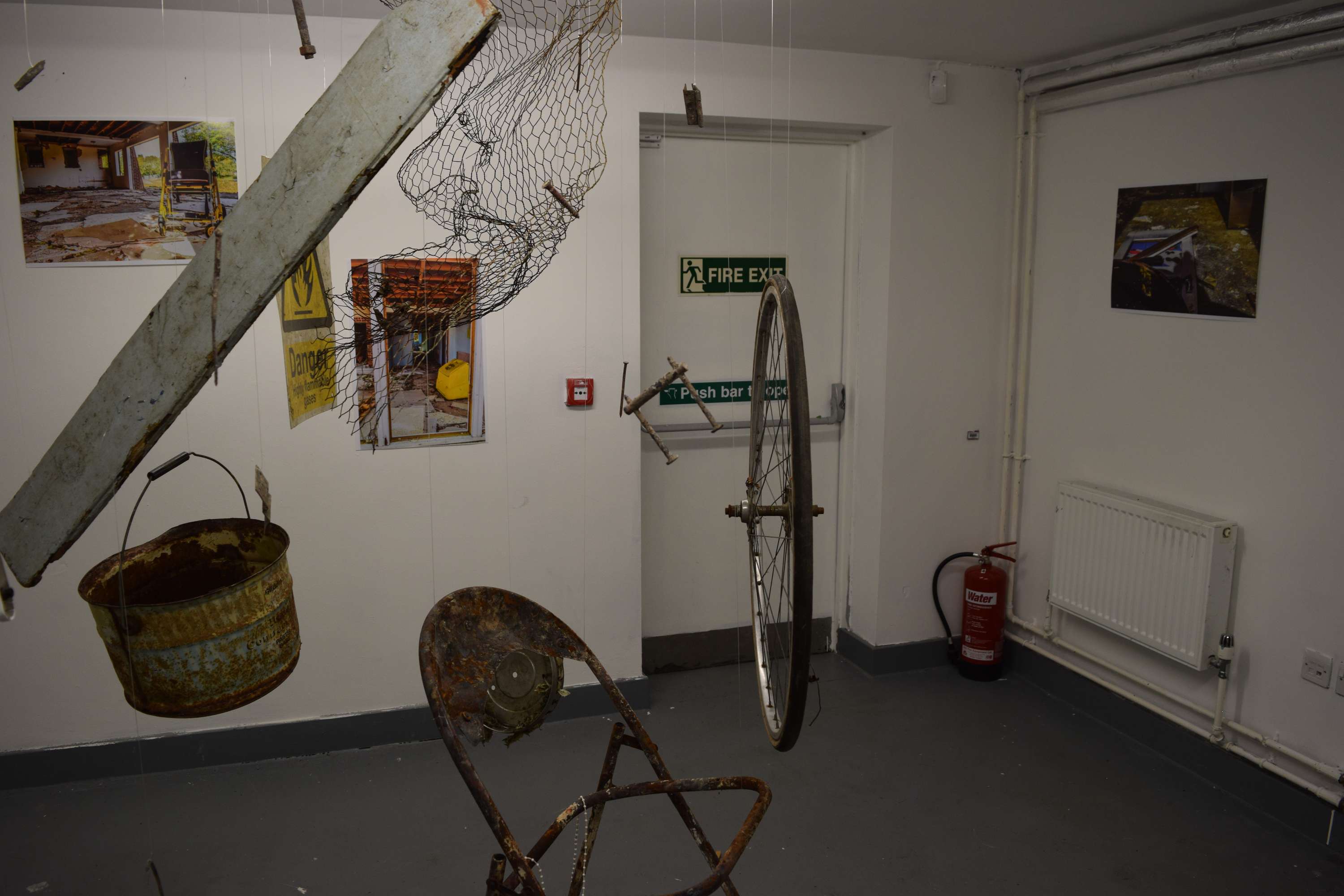 Stuck in Time - Installation by Ellie Summers
