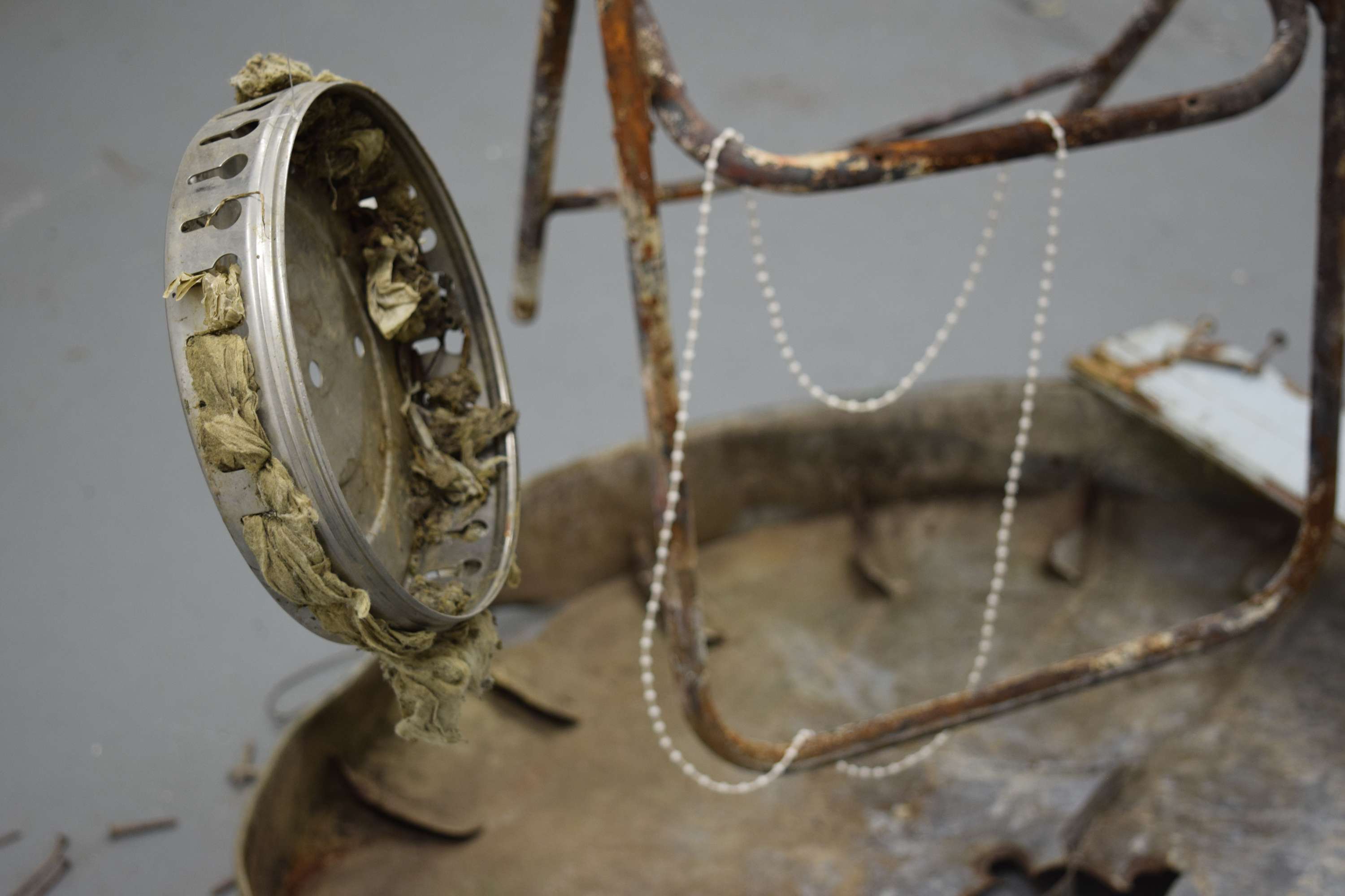 Stuck in Time - Installation by Ellie Summers