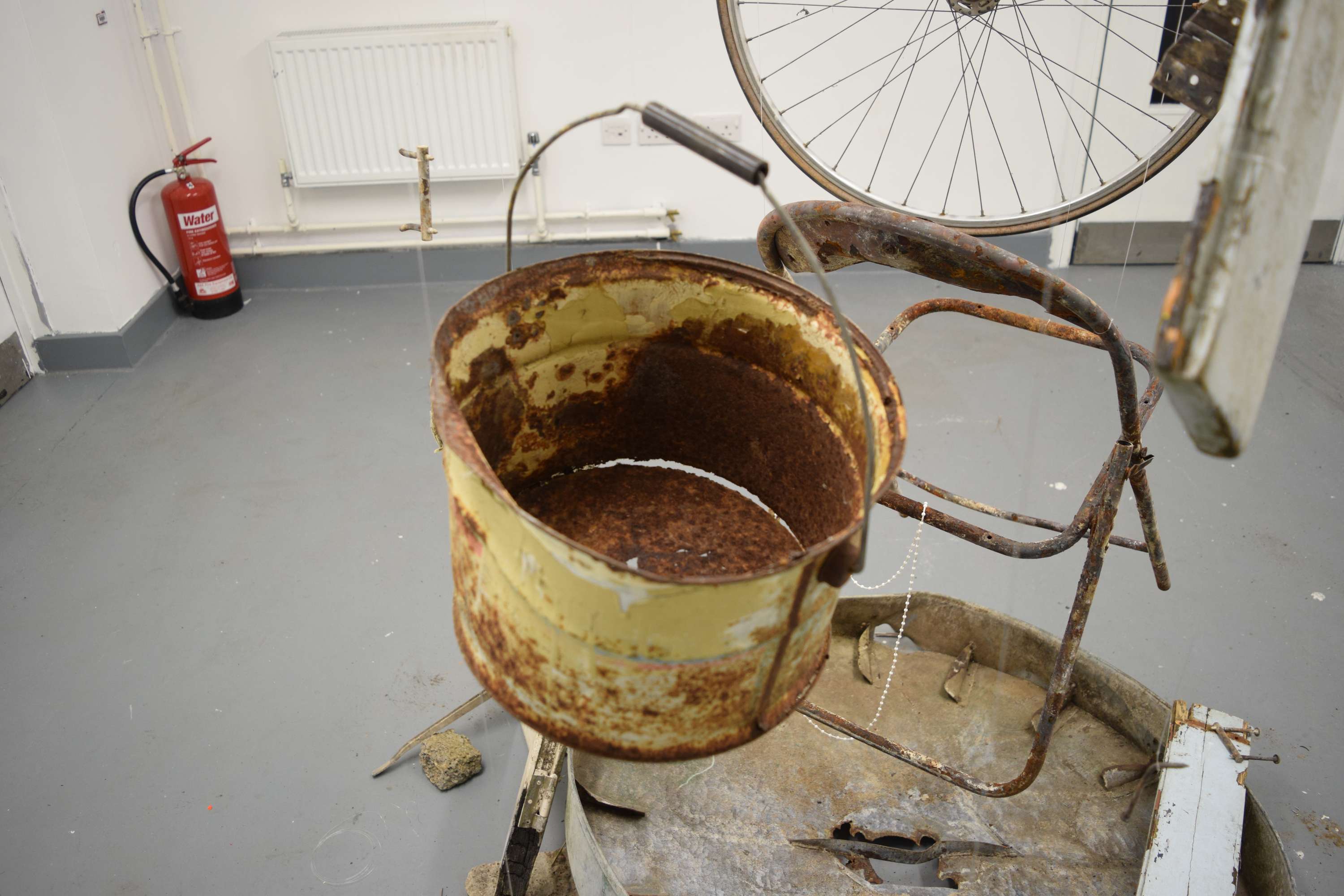 Stuck in Time - Installation by Ellie Summers