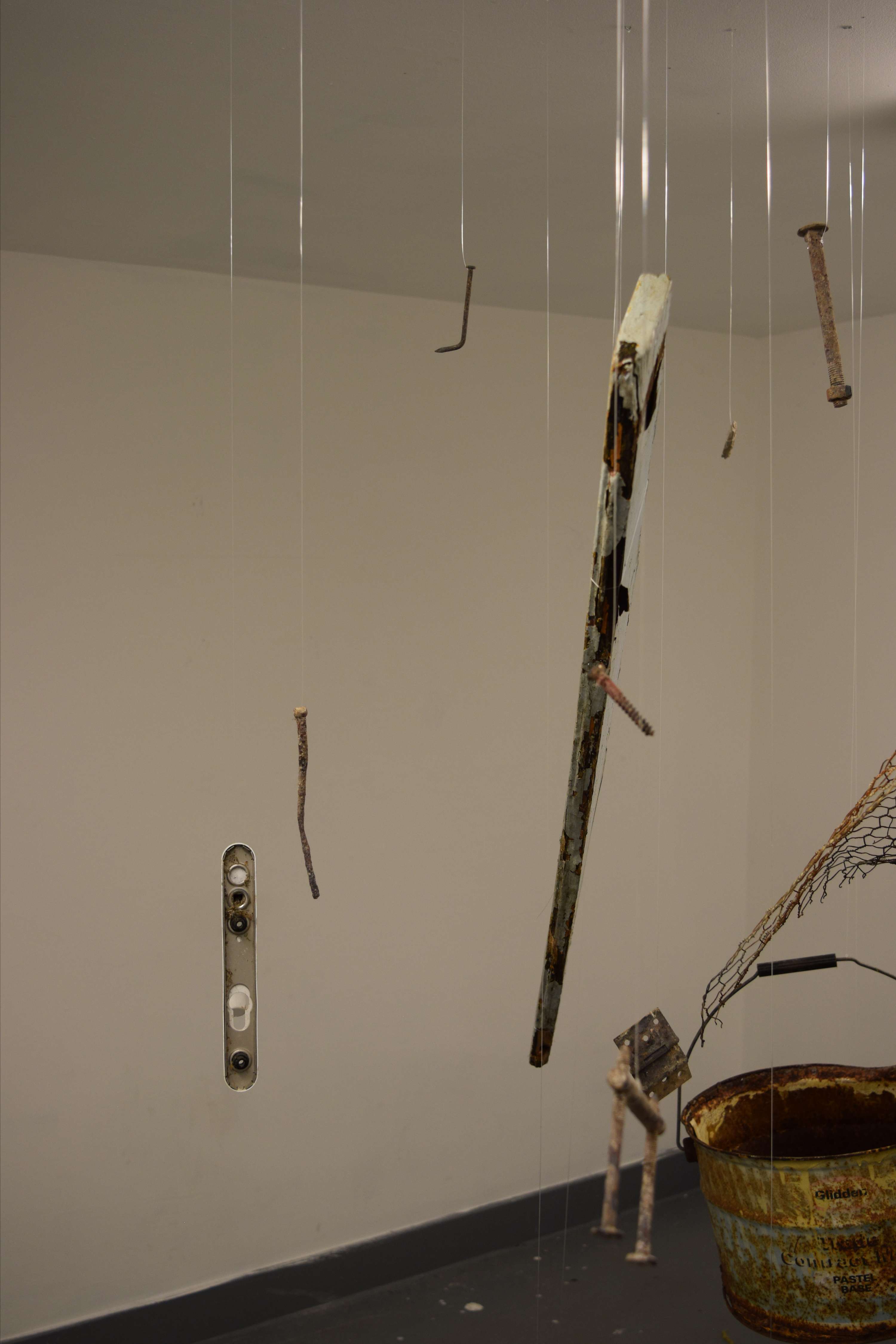 Stuck in Time - Installation by Ellie Summers