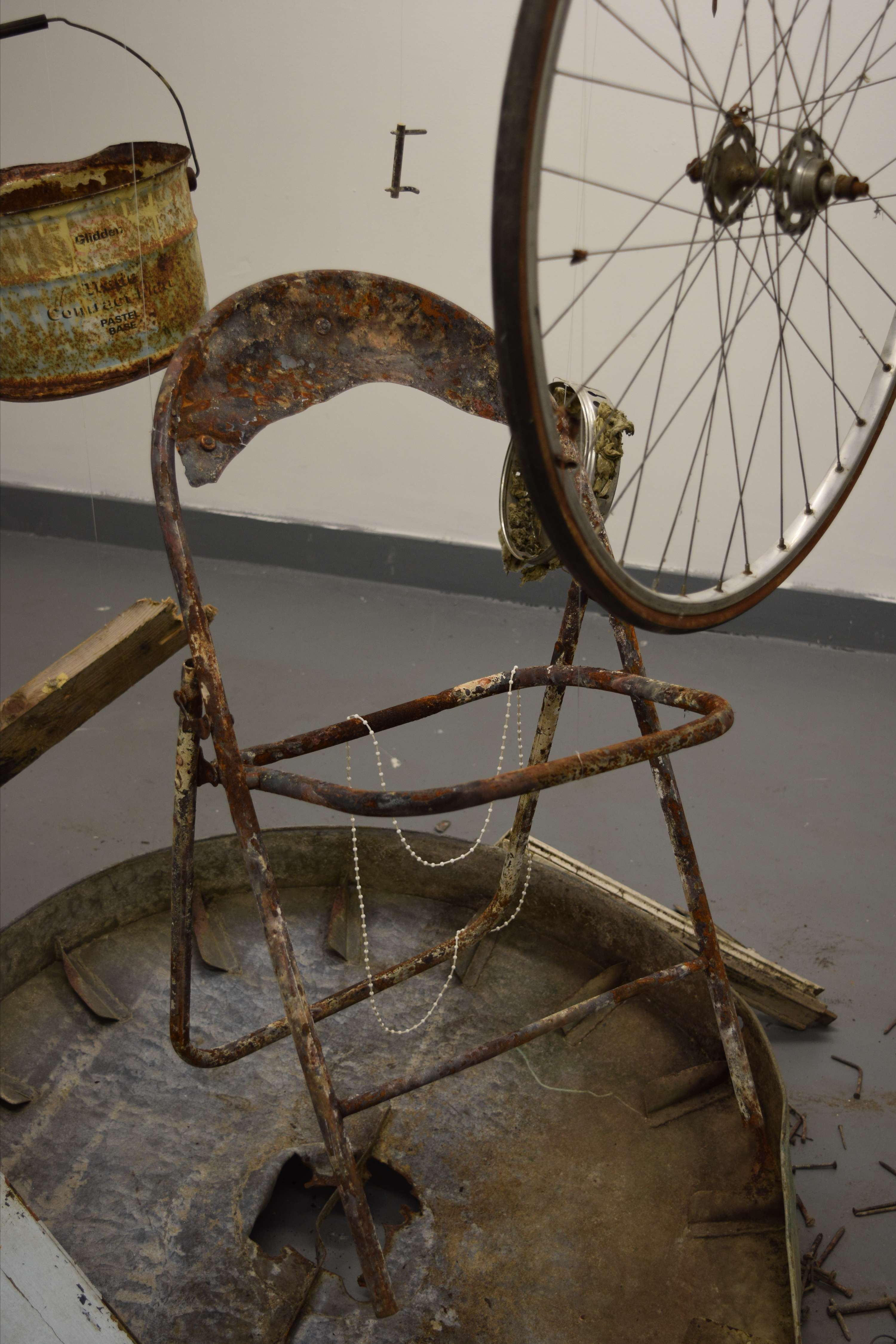 Stuck in Time - Installation by Ellie Summers