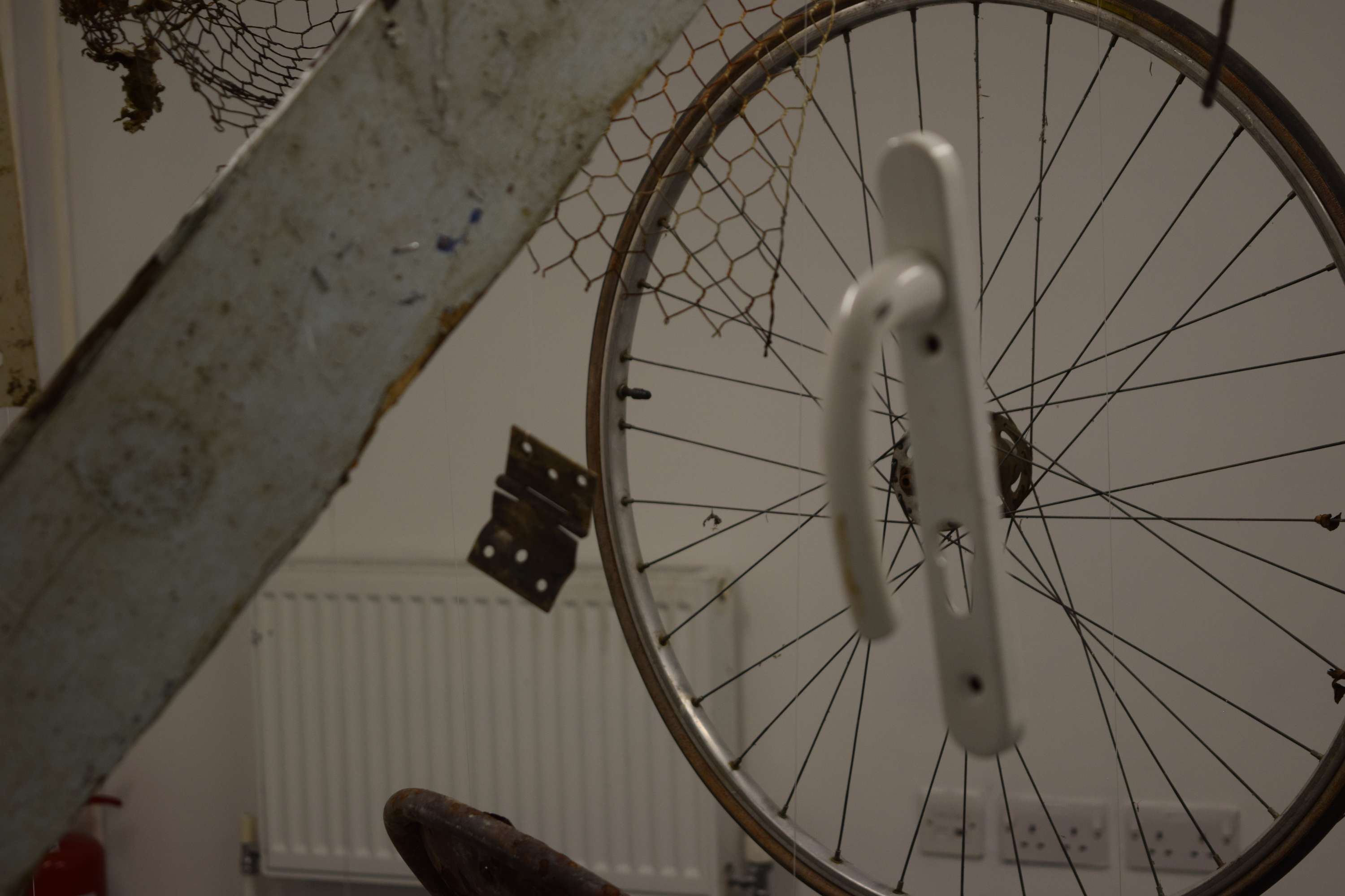 Stuck in Time - Installation by Ellie Summers