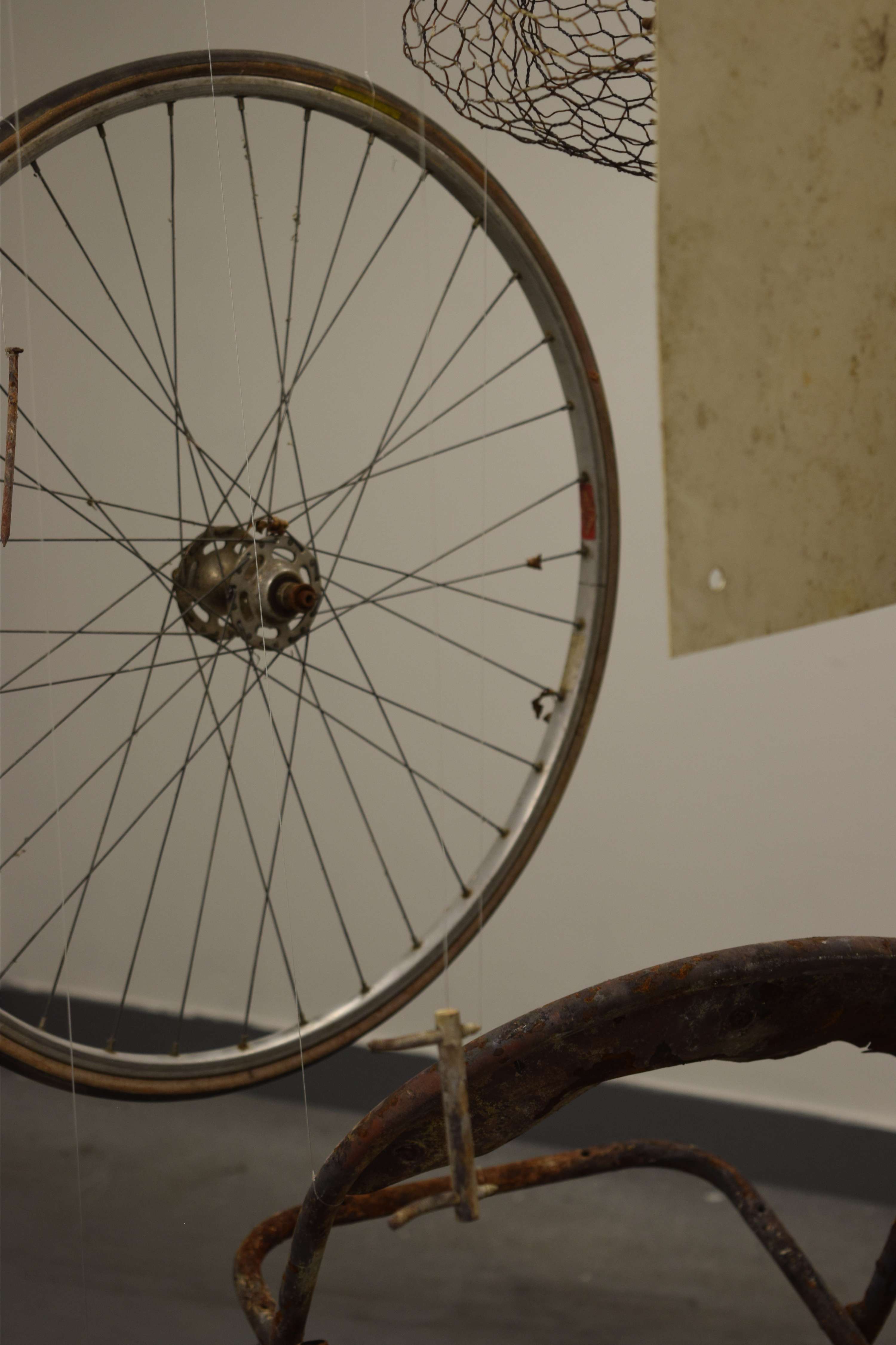 Stuck in Time - Installation by Ellie Summers