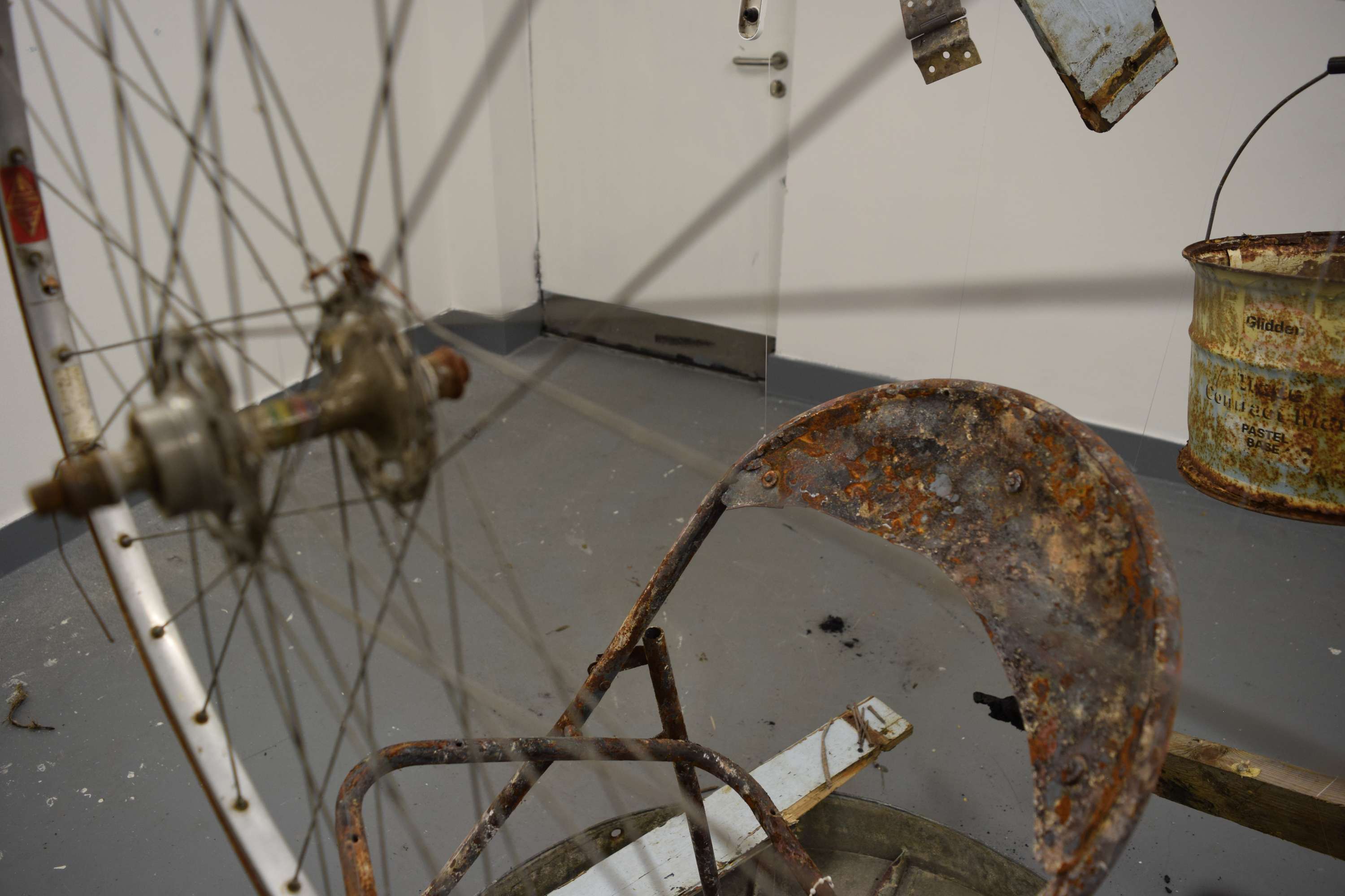 Stuck in Time - Installation by Ellie Summers