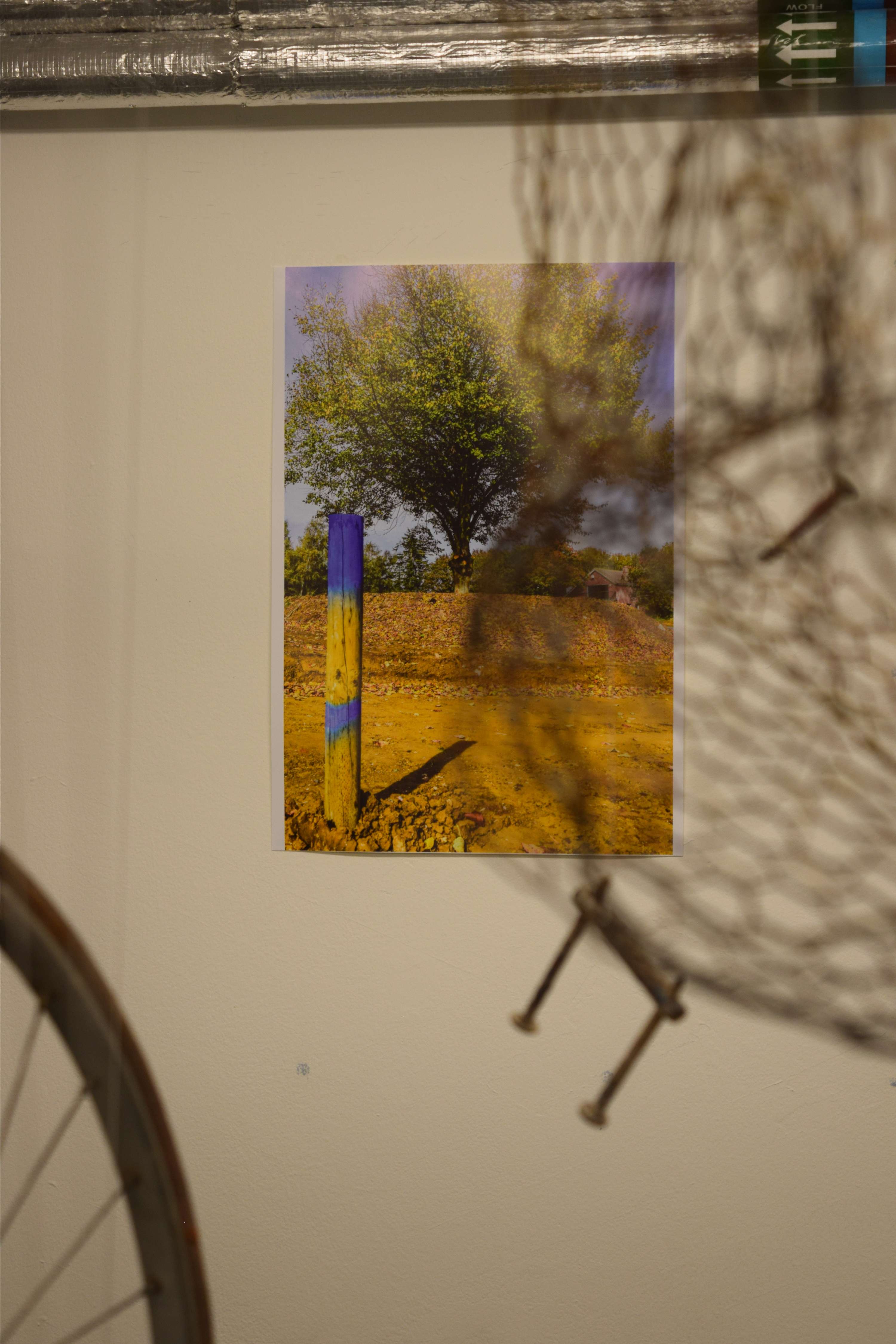 Stuck in Time - Installation by Ellie Summers