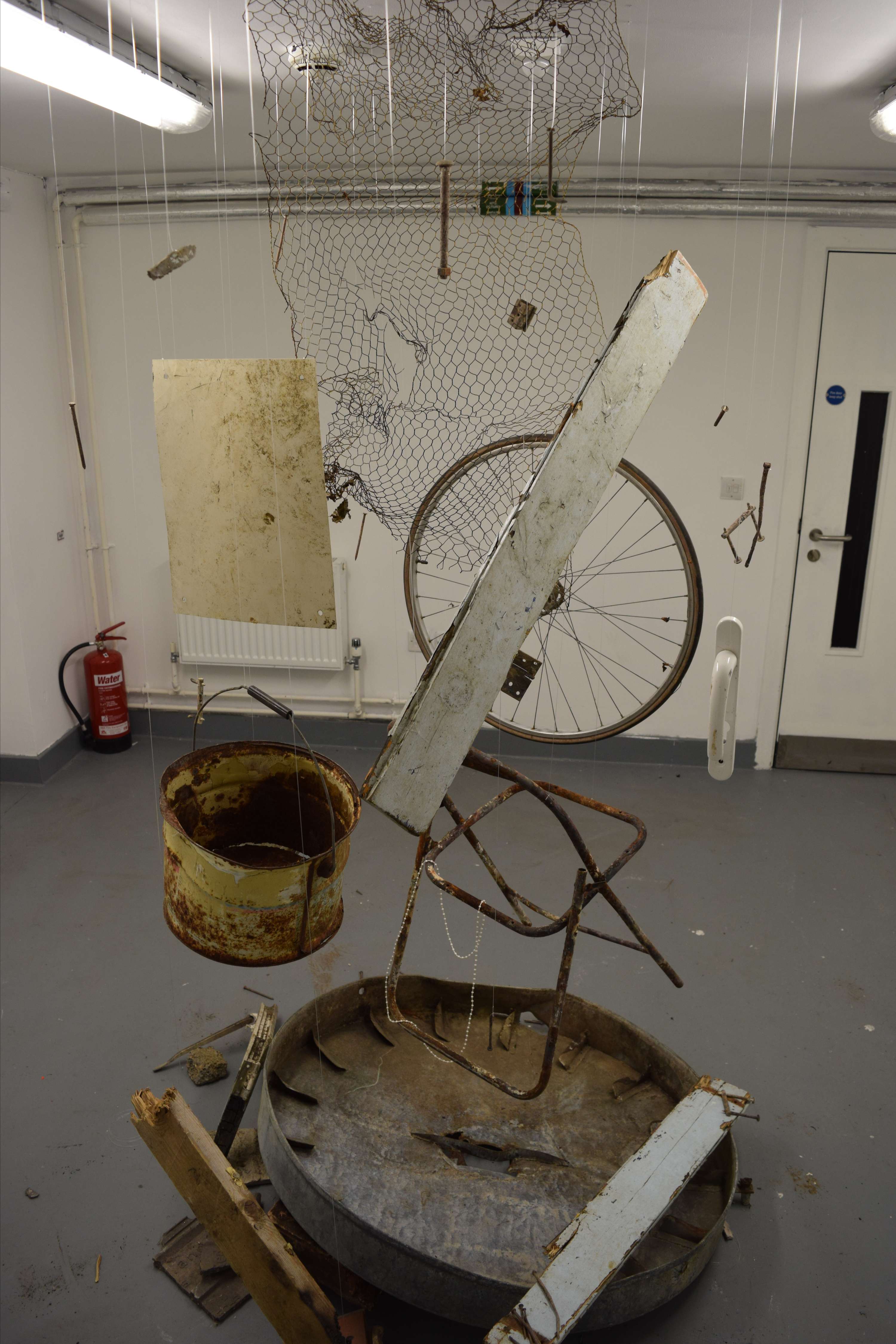 Stuck in Time - Installation by Ellie Summers