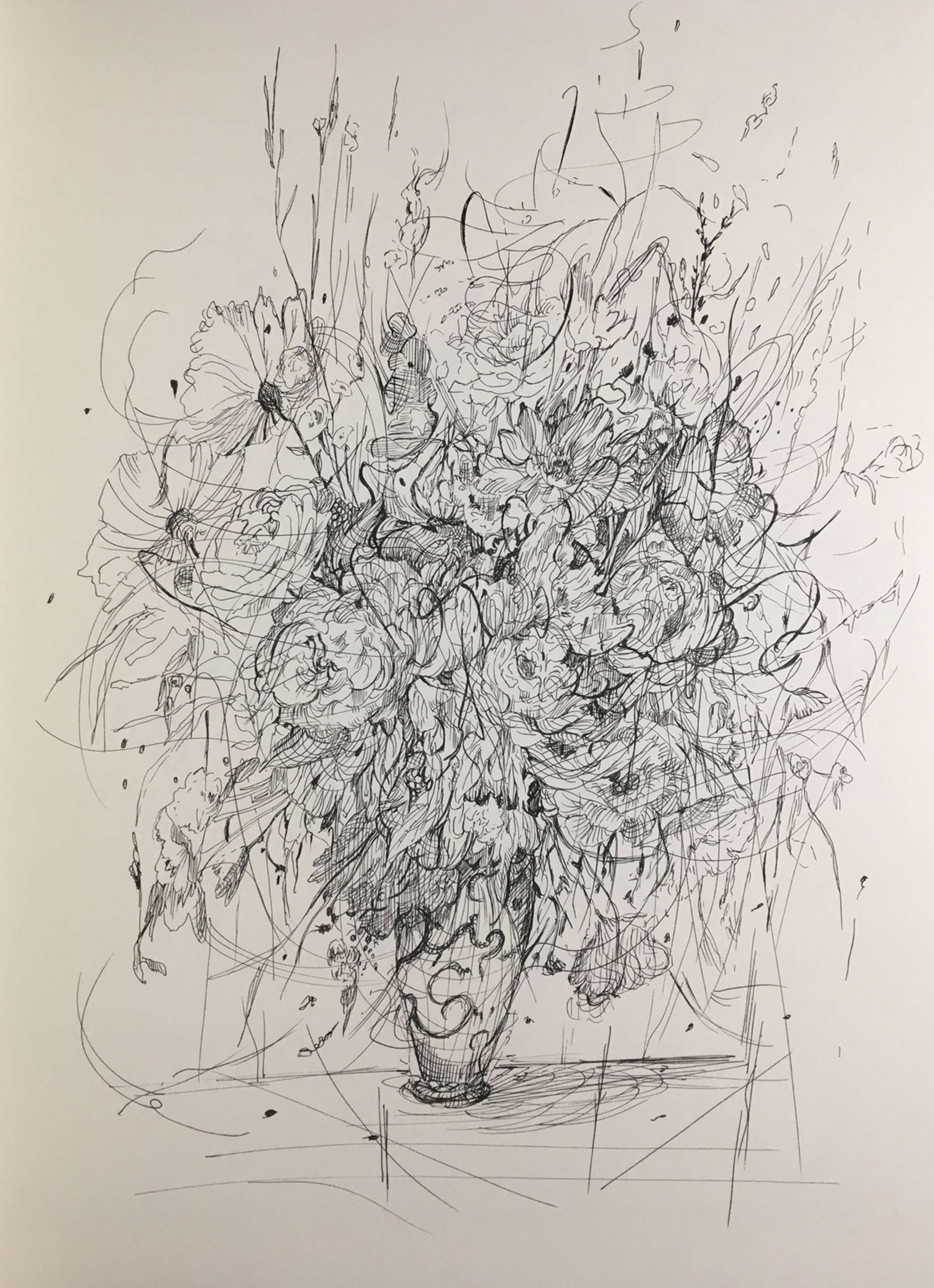 Ink Drawings by Lee Wong