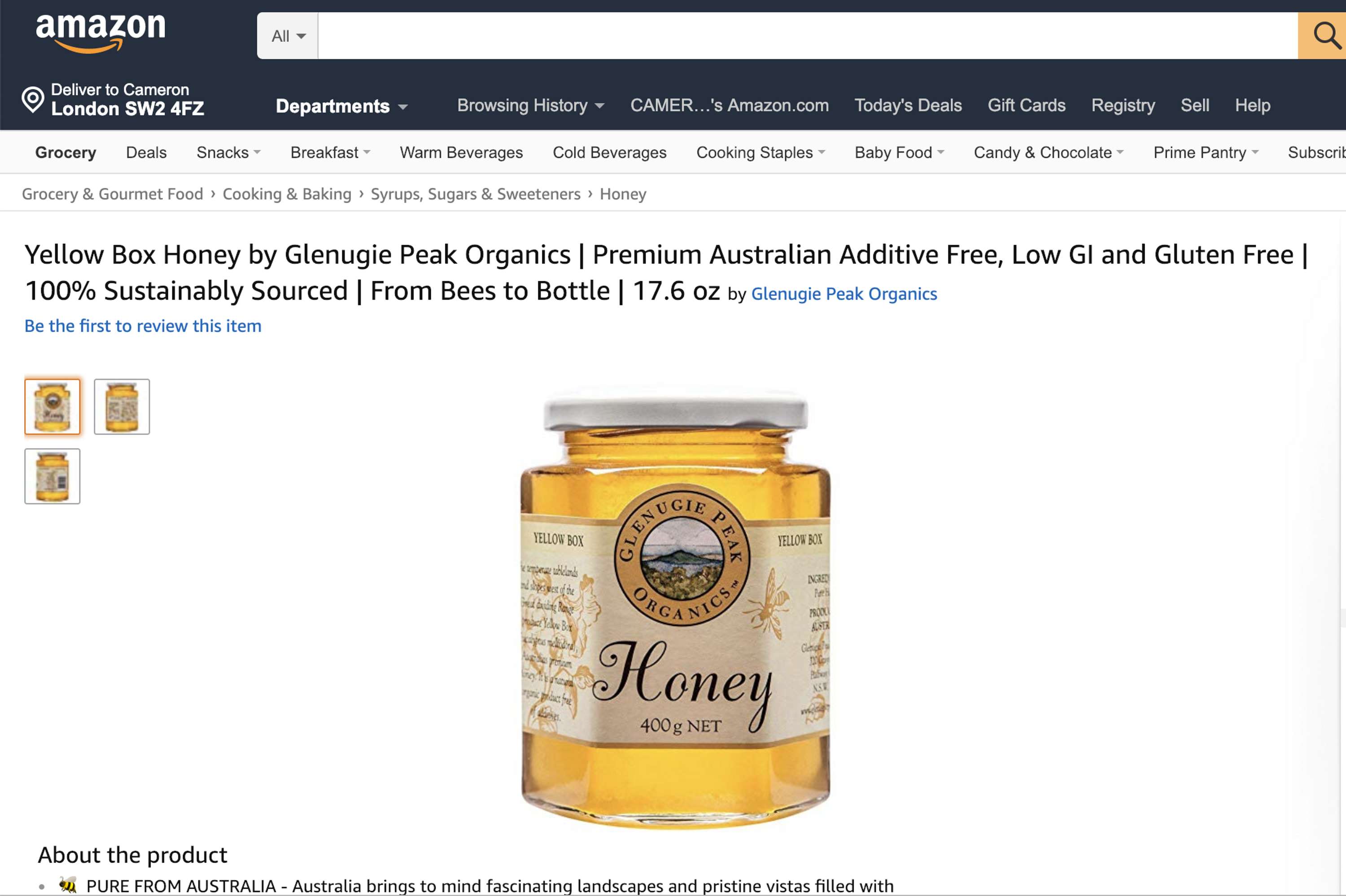 Amazon FBA Business by Cameron O'Shea