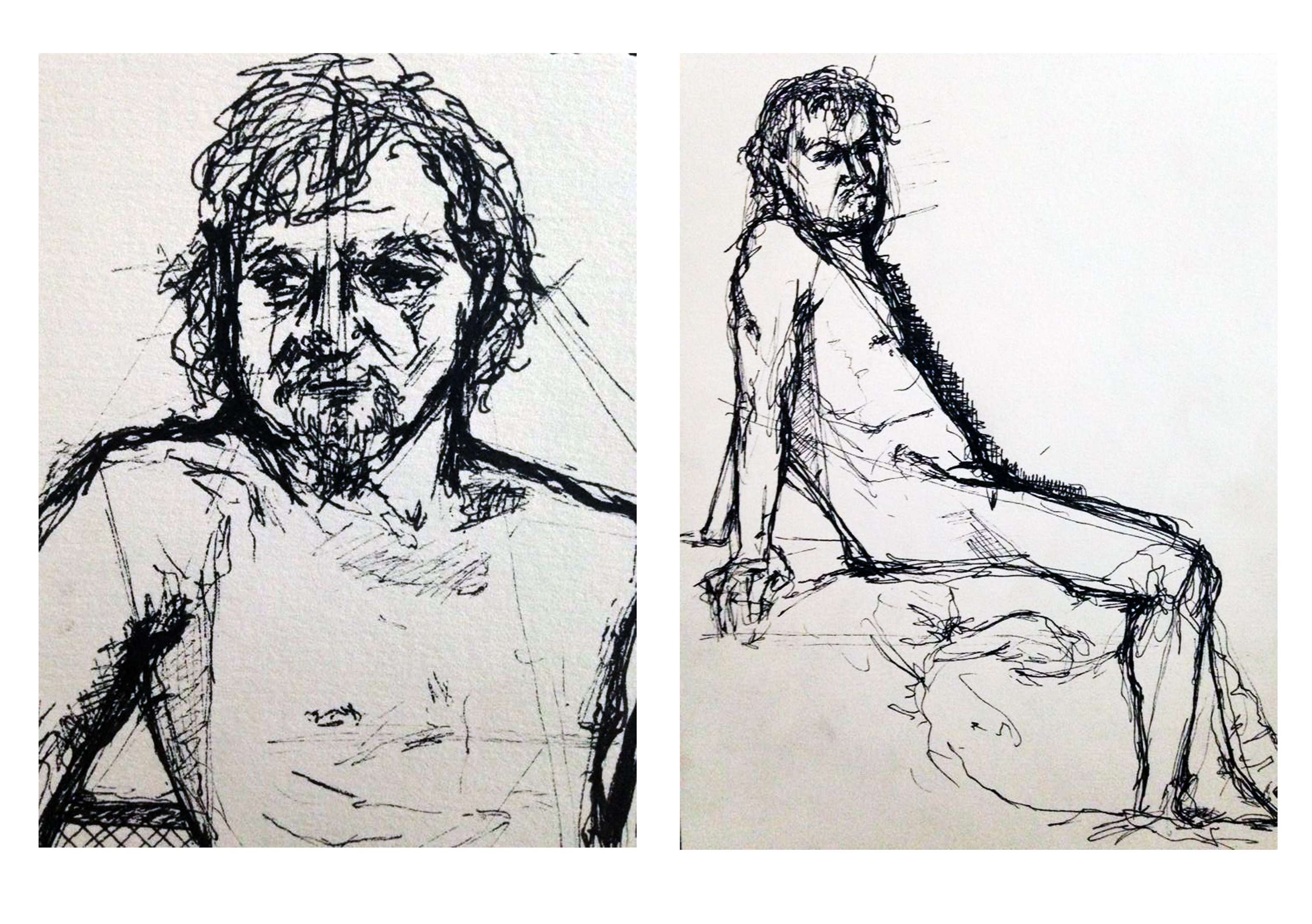 Collection of drawings by Edie Lee