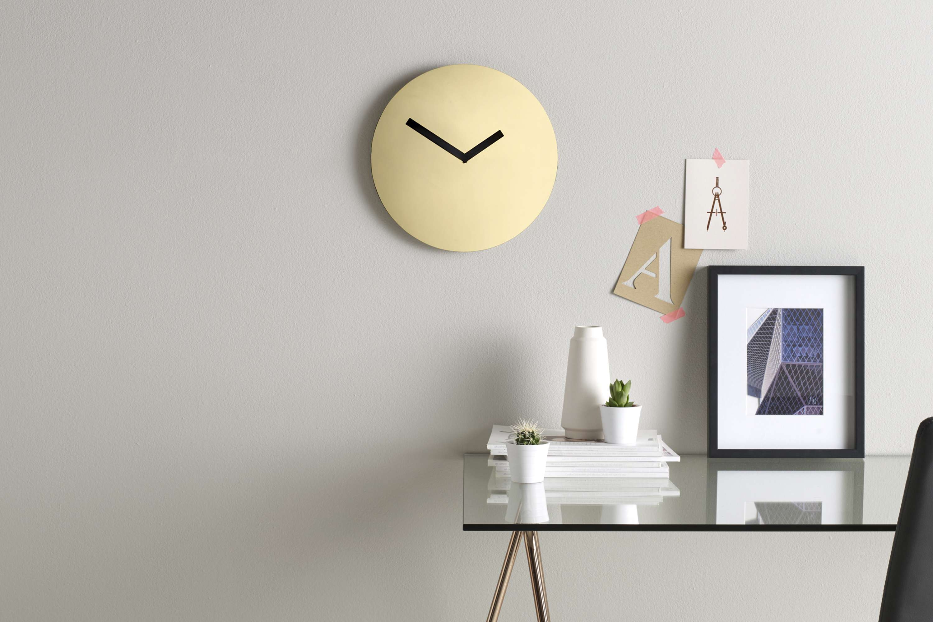 Sunny wall clock. Made.com. David Weatherhead by David Weatherhead