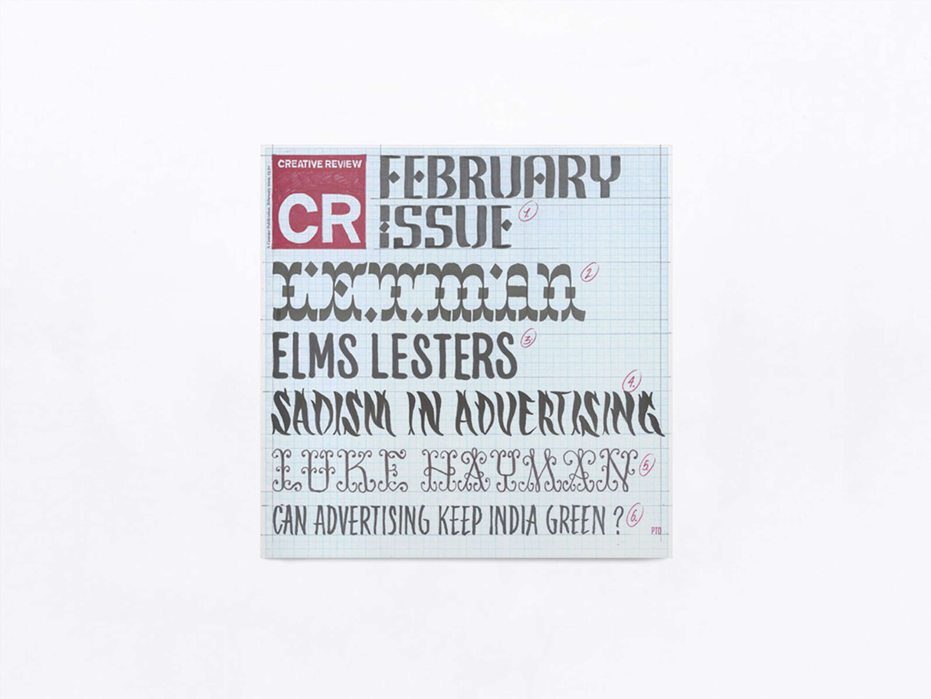 Creative Review Magazine Covers by StudioPensom