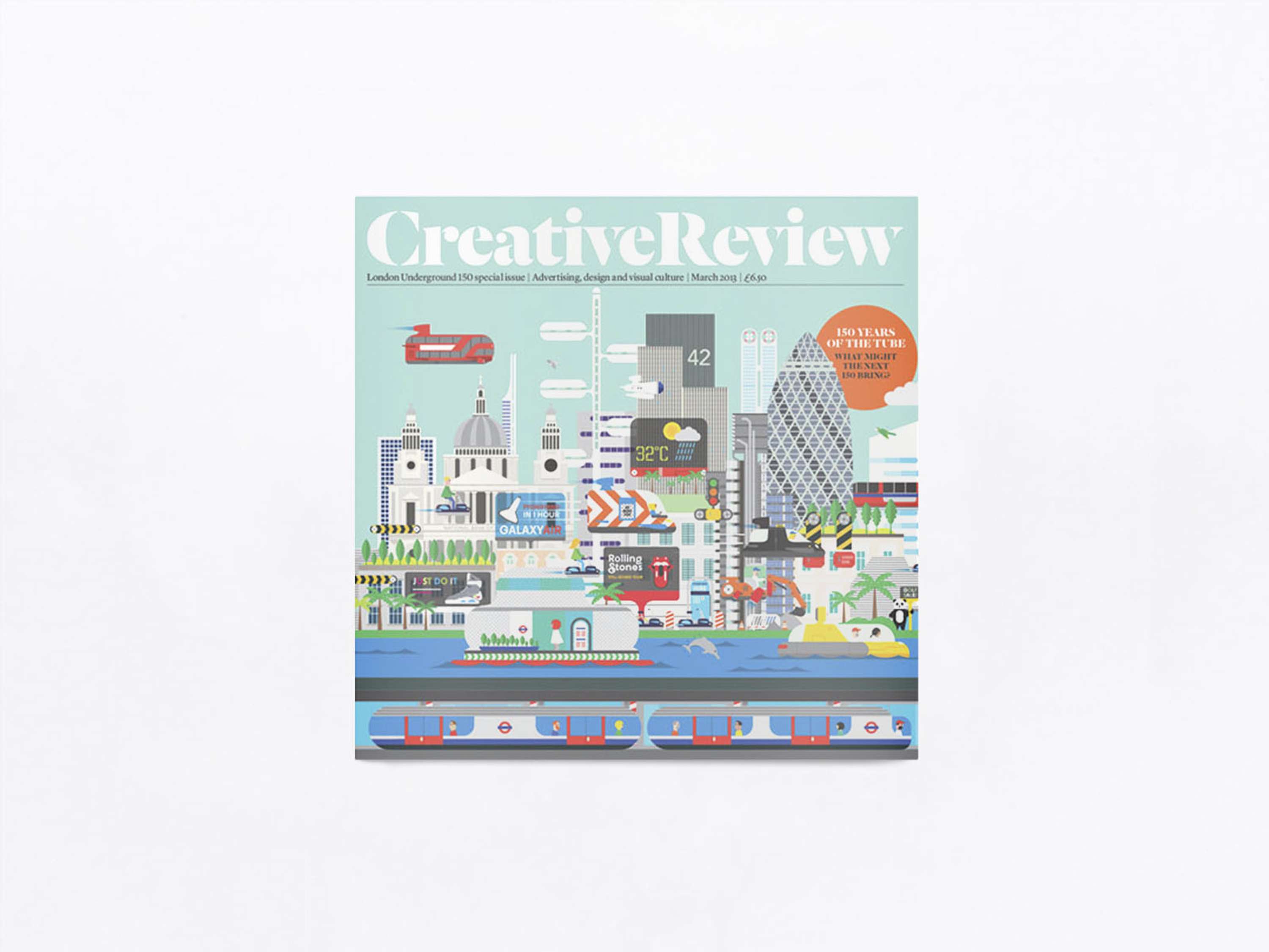 Creative Review Magazine Covers by StudioPensom