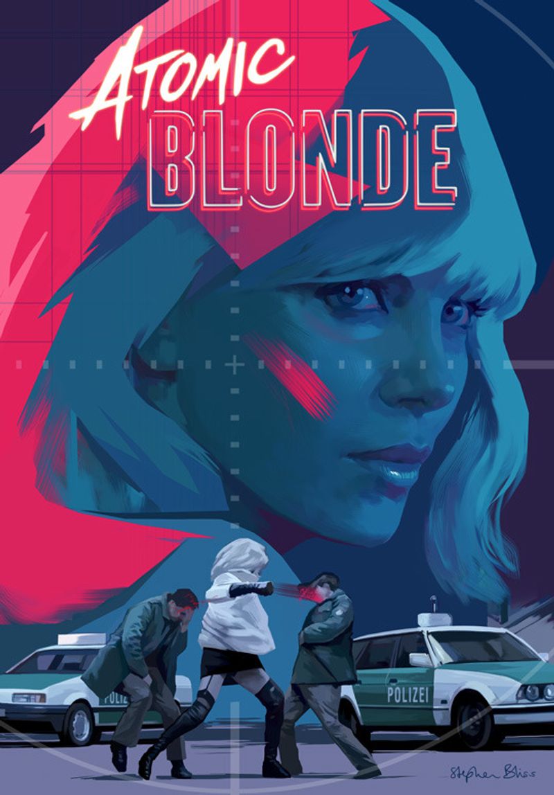 Atomic Blonde by Tasnim Bhuiyan