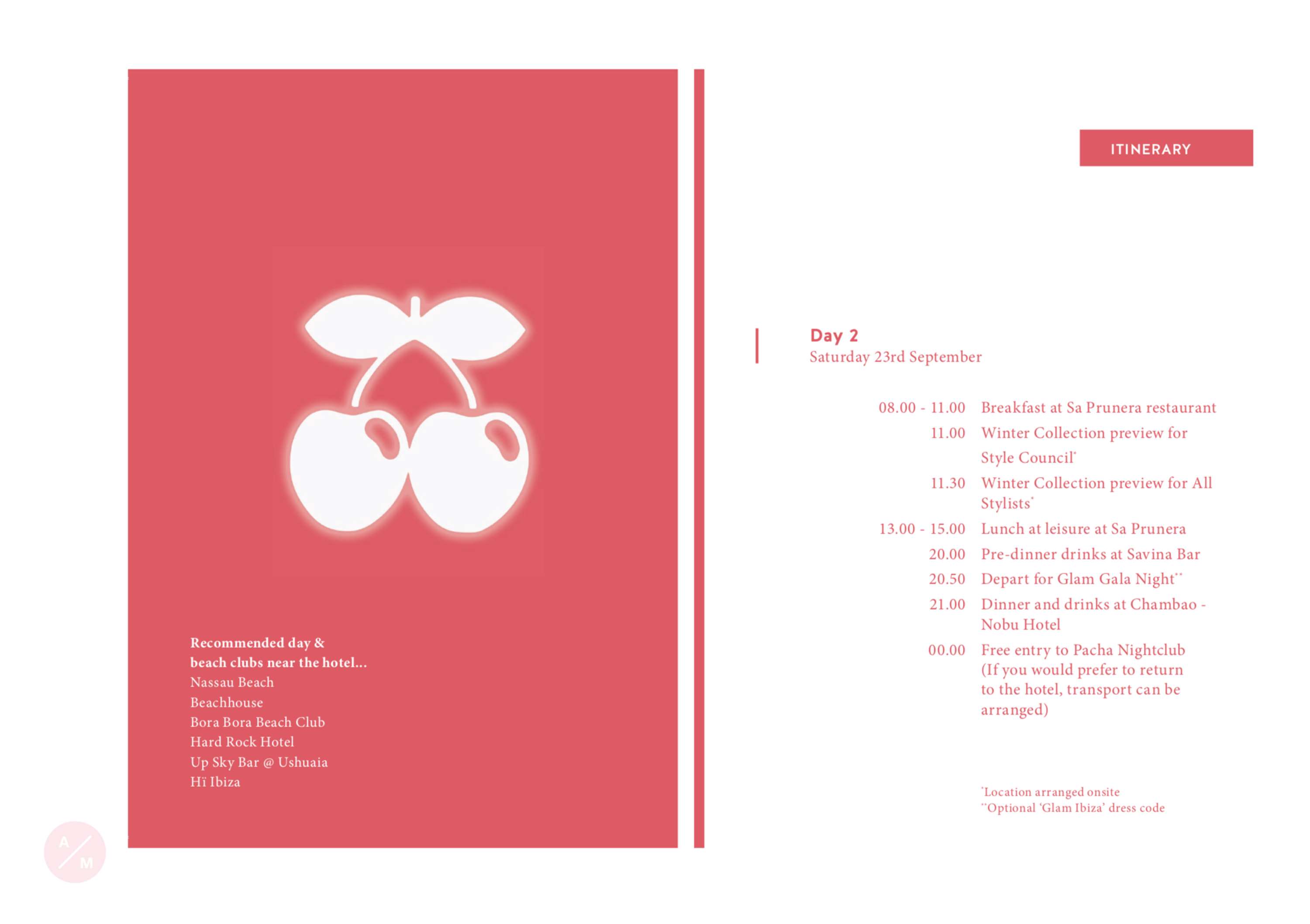 Glam Brochure [print] by Alexandra Miller