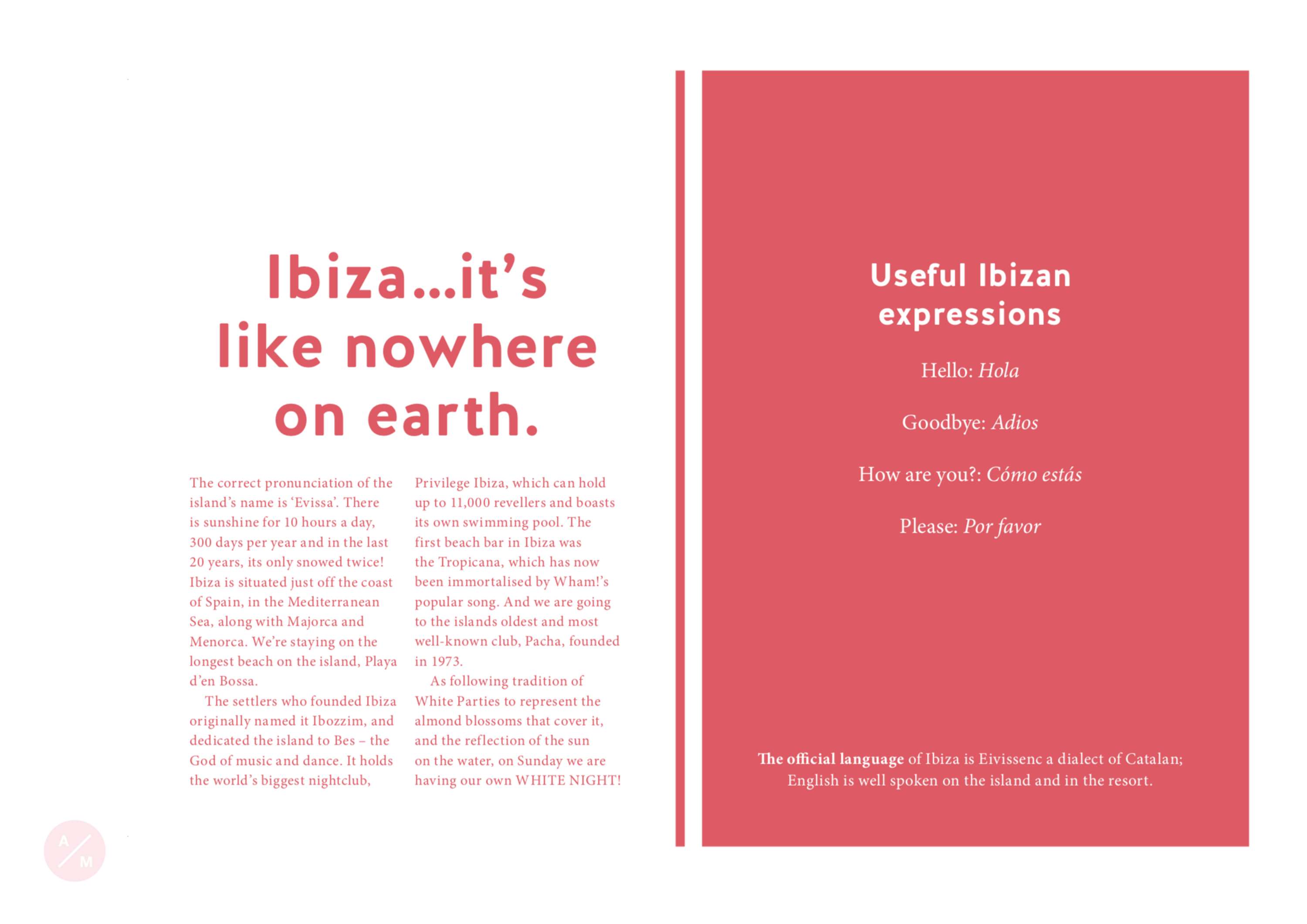 Glam Brochure [print] by Alexandra Miller