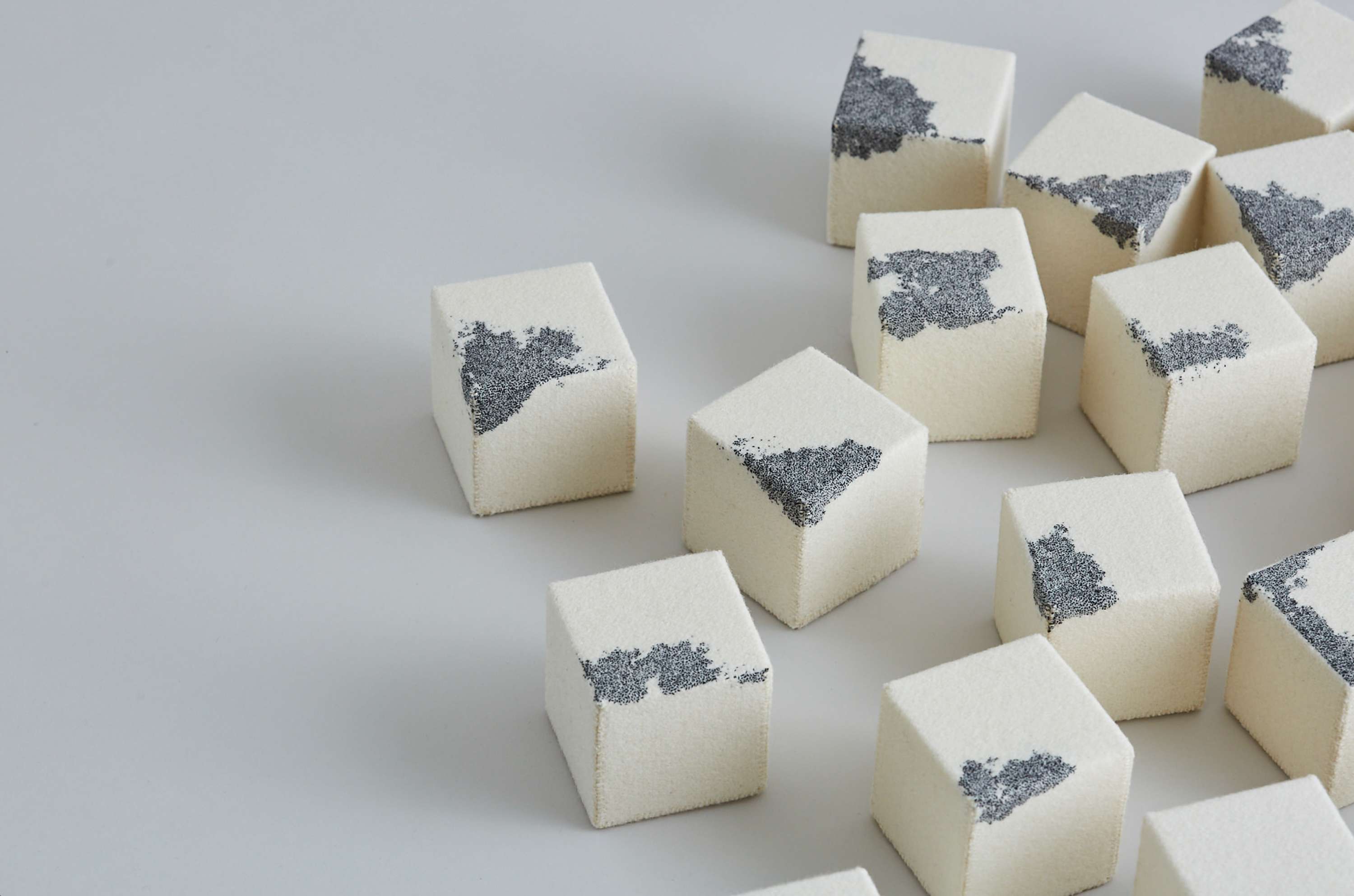 Variations of a Stitched Cube by Richard McVetis