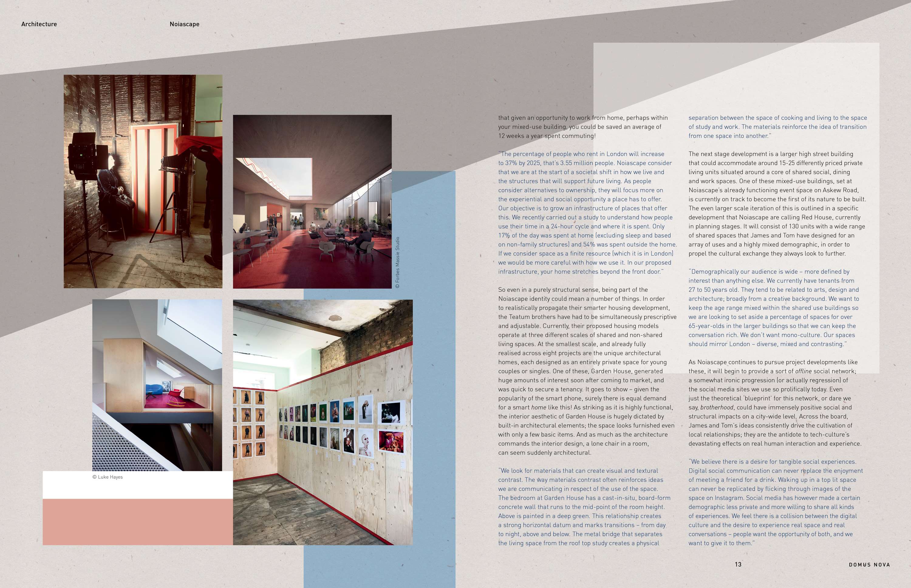 Domus Nova 24 - Noiascape Feature by Sofia von der Schulenburg