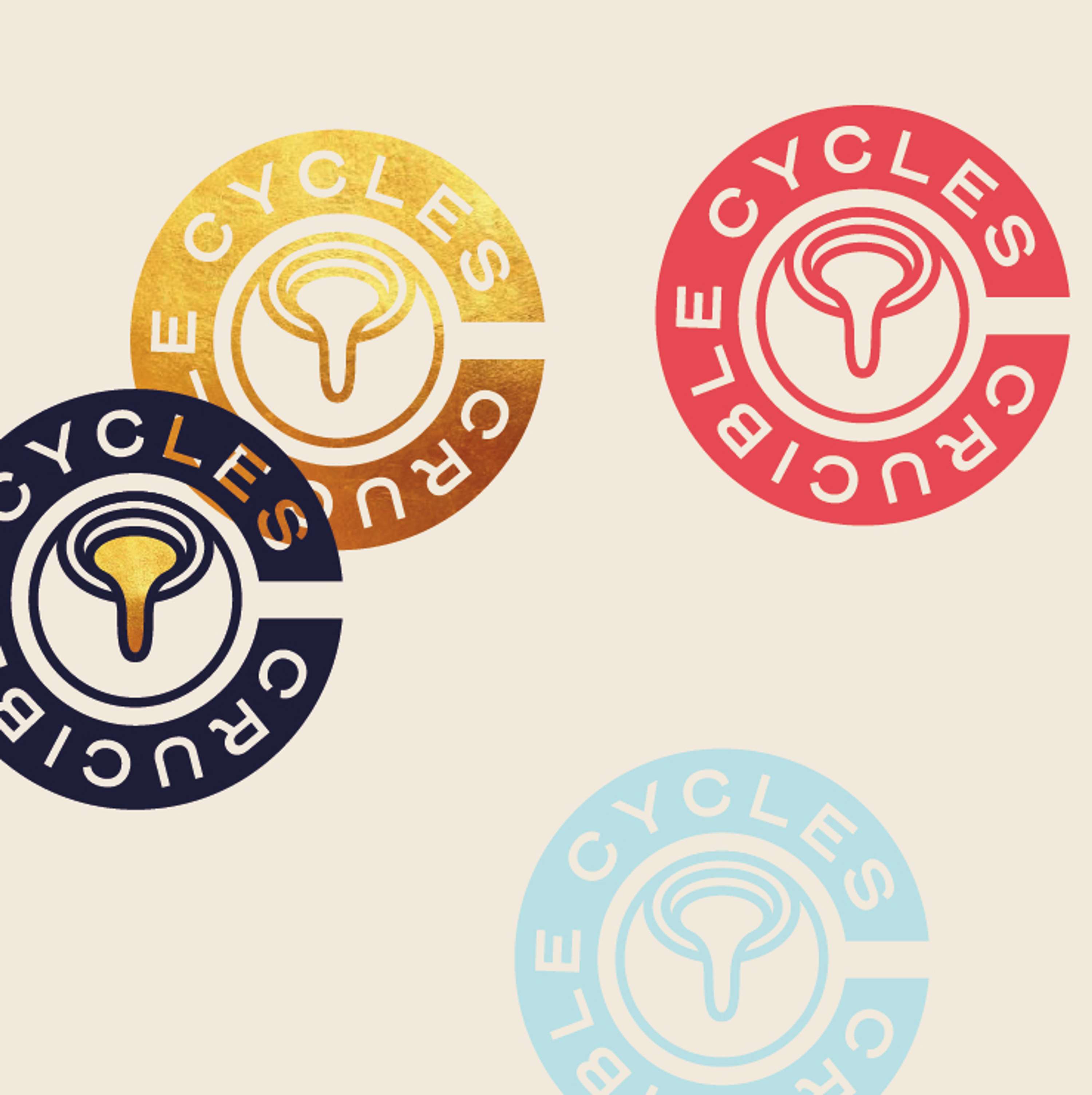 Crucible cycles branding by lee fairclough
