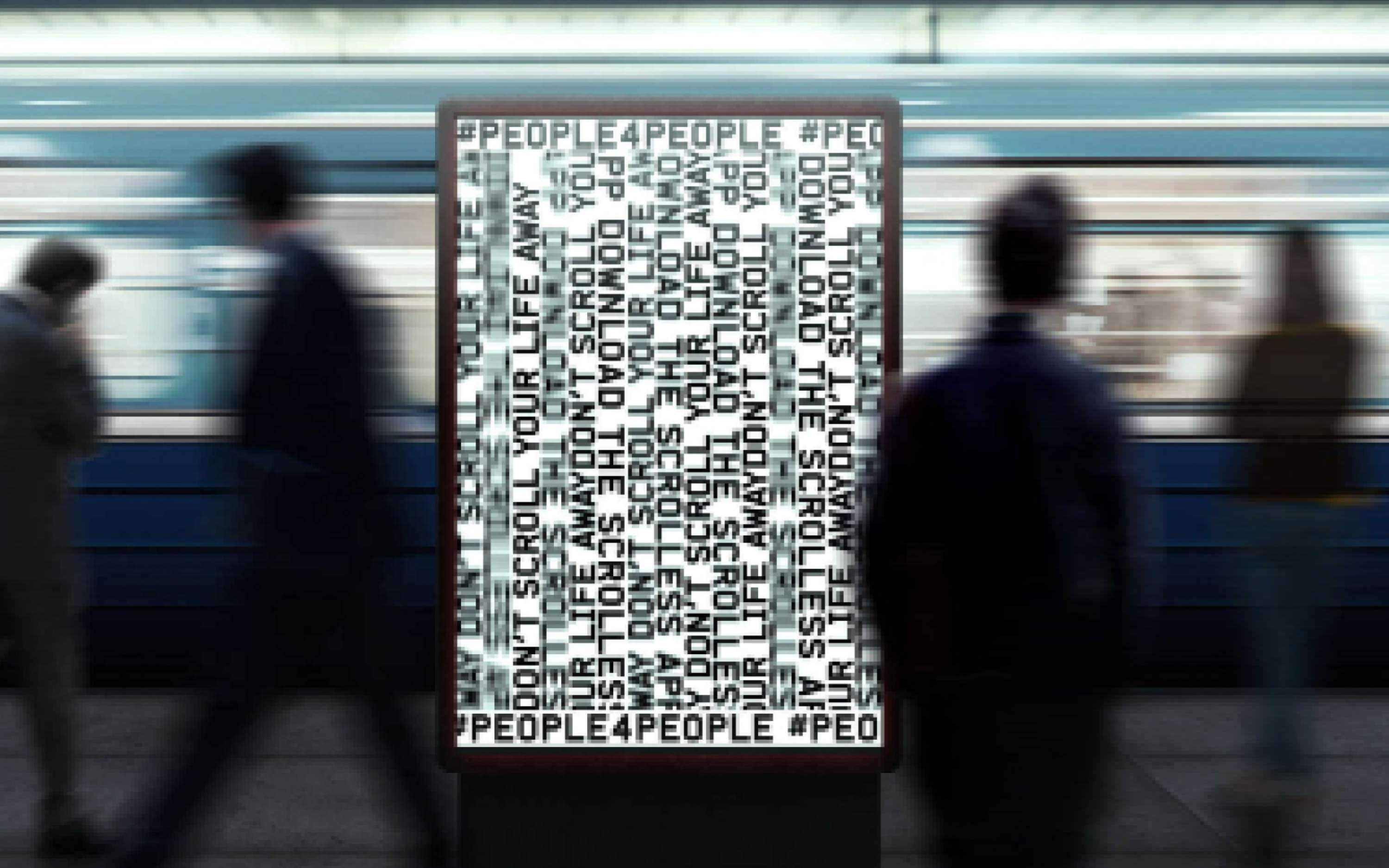Scrolless App and Campaign - Don't scroll your life away by Stefano Falconi
