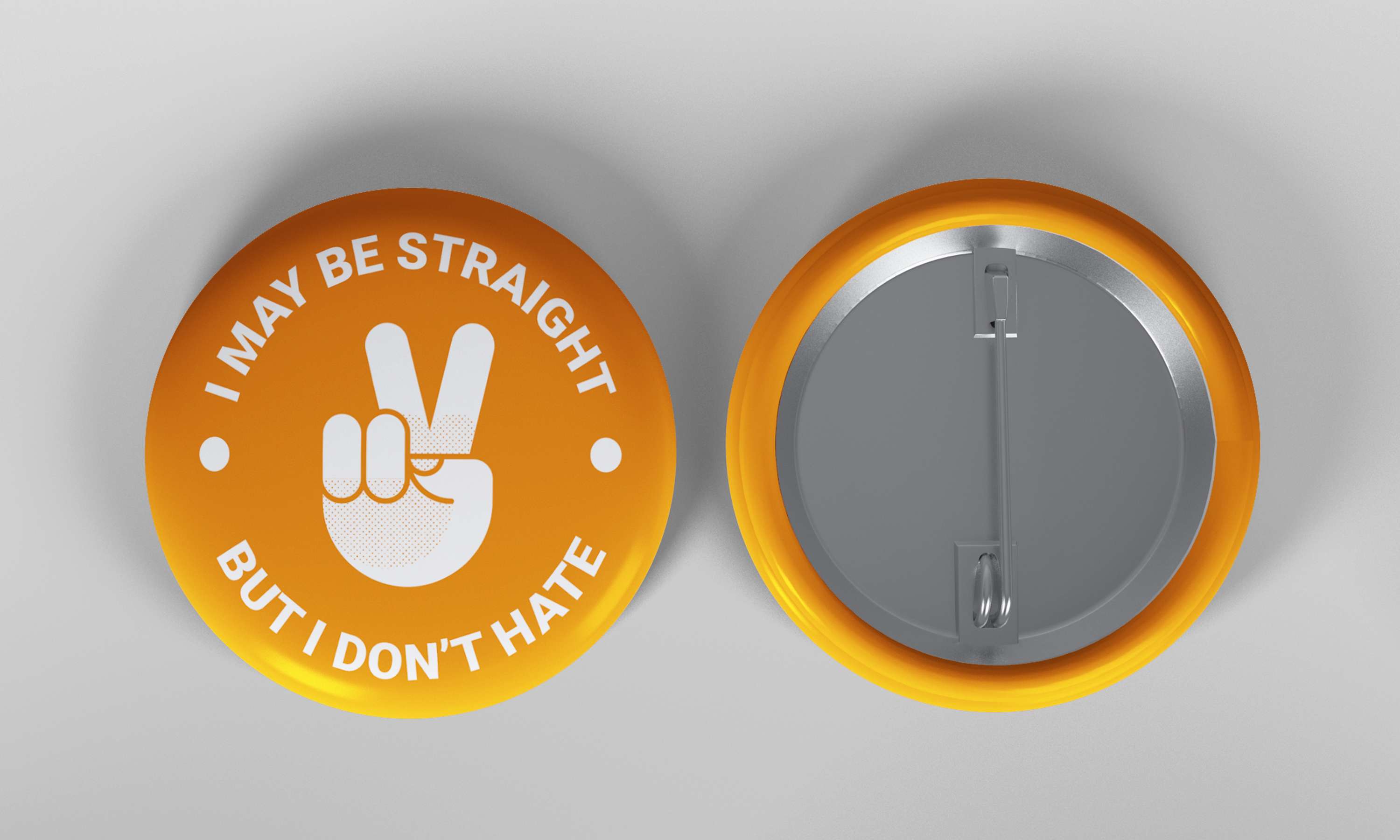 Badge designs for LGBT Week by Maks Graur