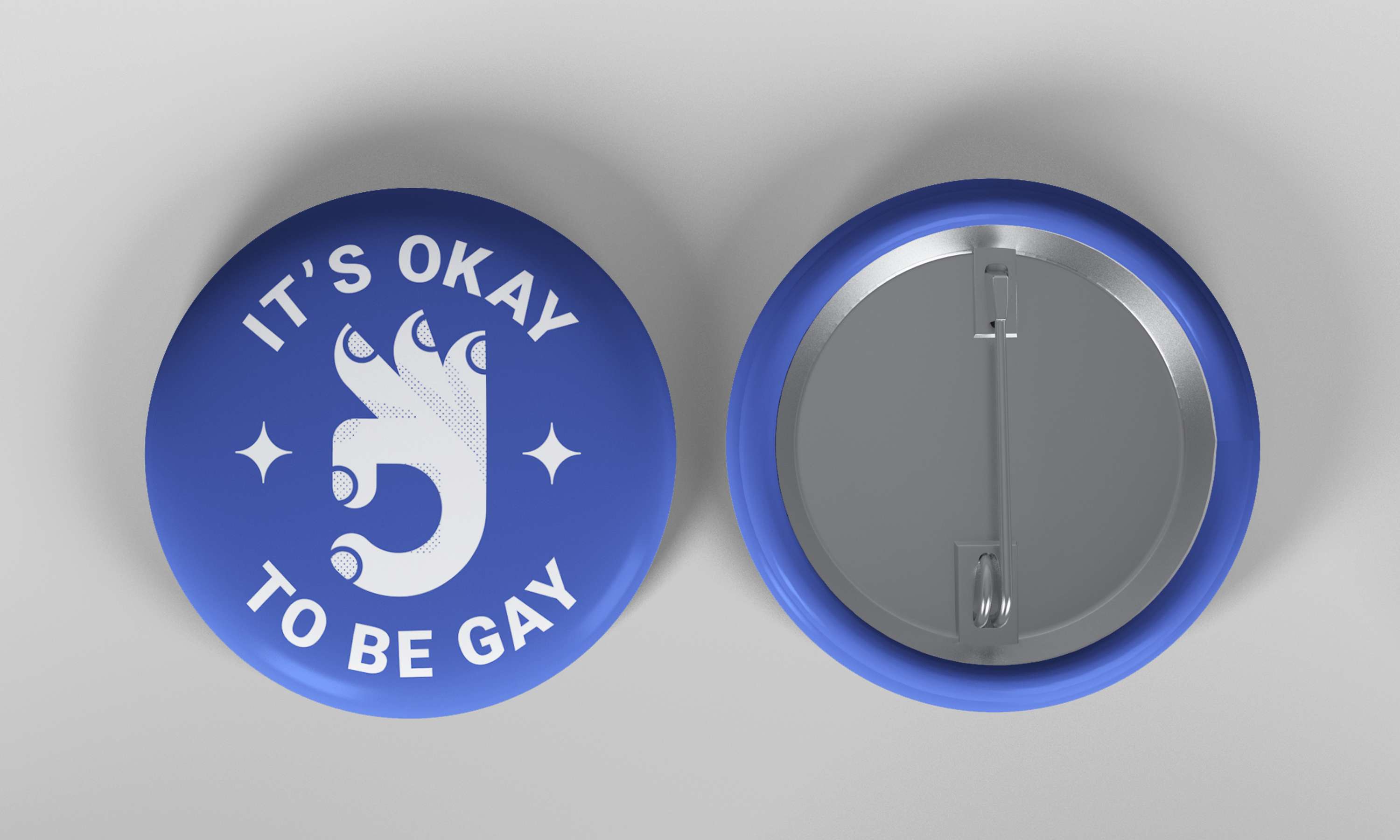 Badge designs for LGBT Week by Maks Graur