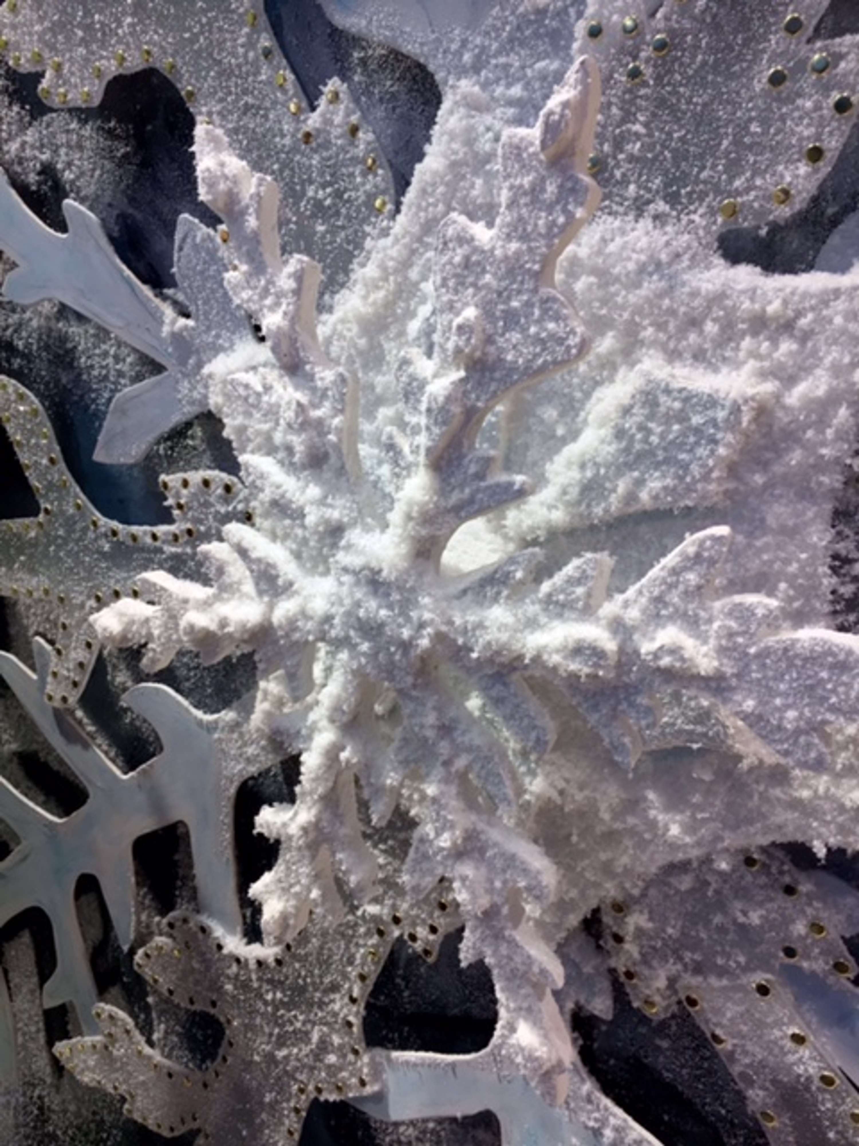 Snowflake Window Display by Cait Sexton