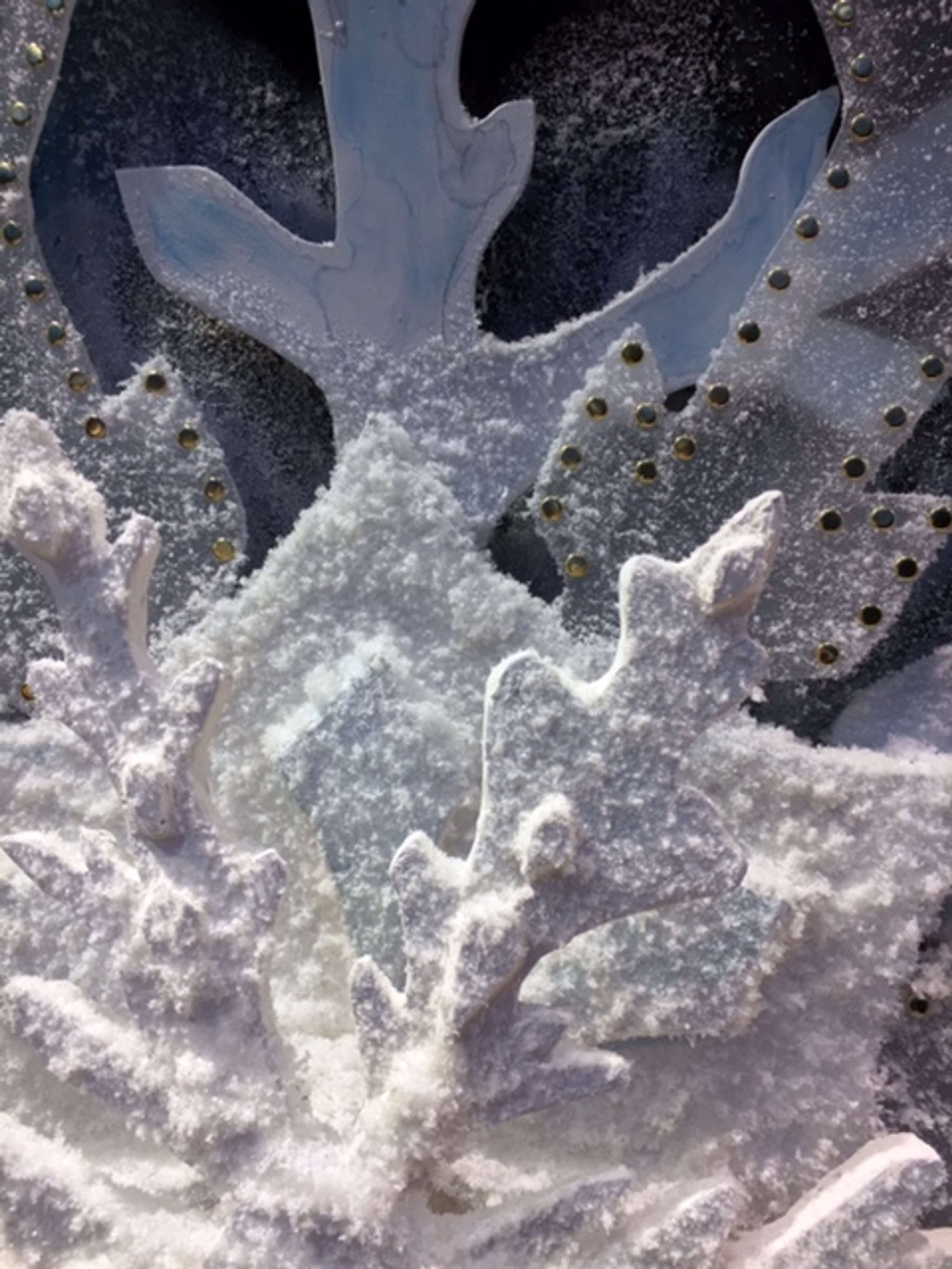 Snowflake Window Display by Cait Sexton