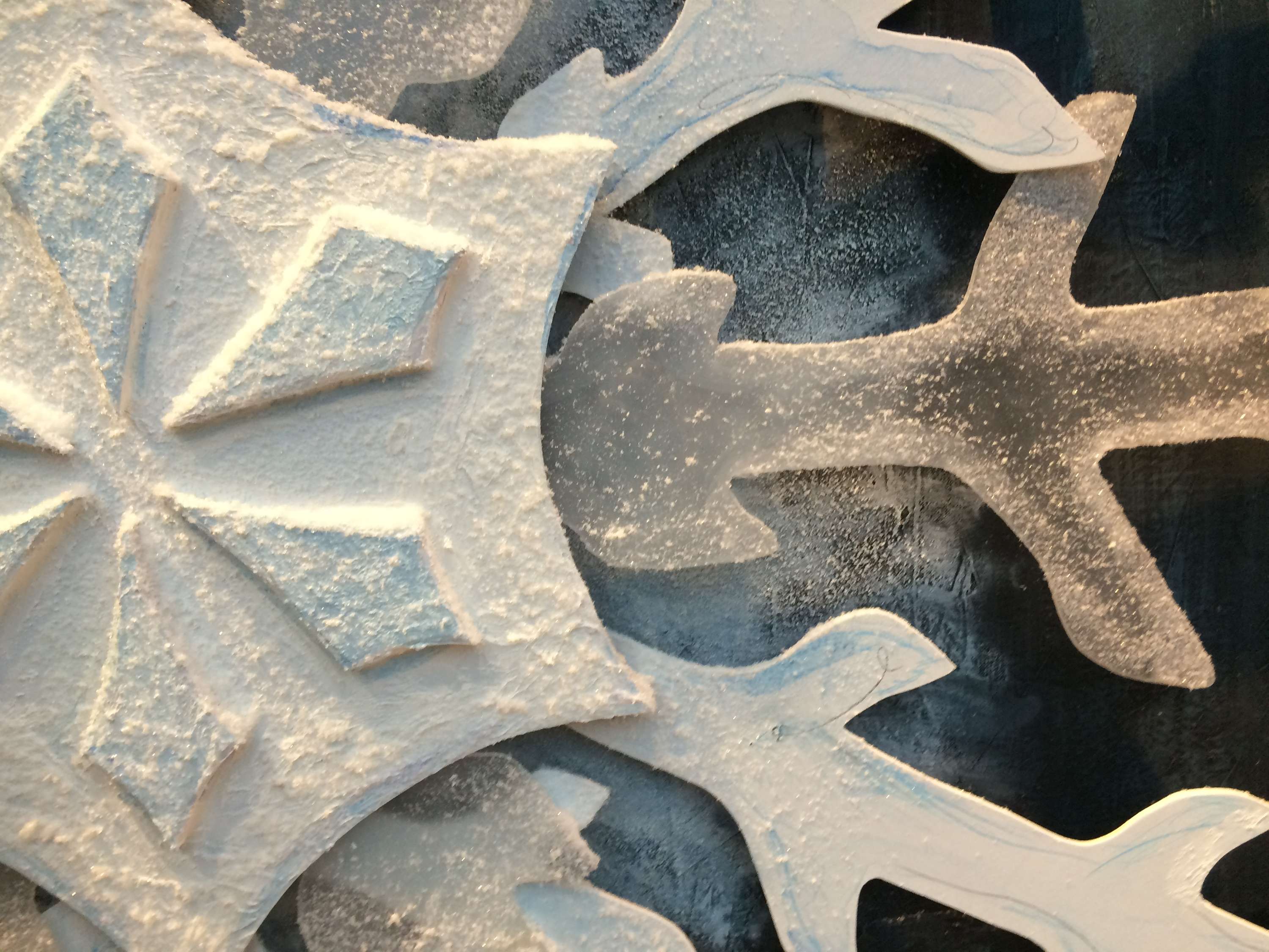Snowflake Window Display by Cait Sexton